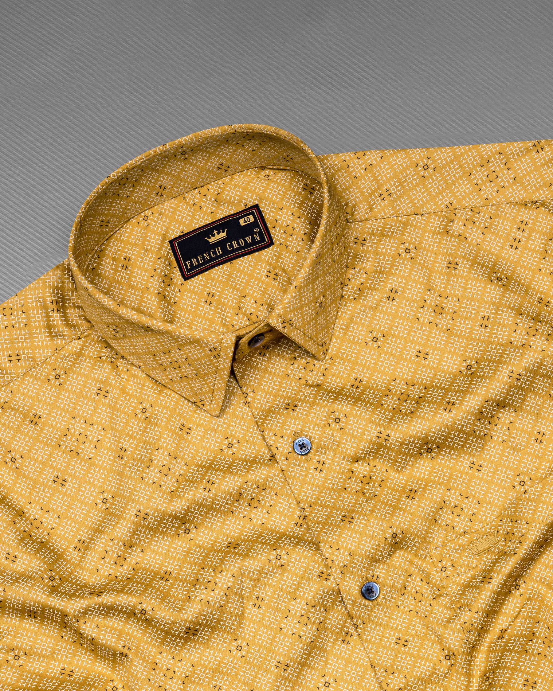 Anzac Yellow Printed Super Soft Premium Cotton Shirt 5801-BLE-38, 5801-BLE-H-38, 5801-BLE-39, 5801-BLE-H-39, 5801-BLE-40, 5801-BLE-H-40, 5801-BLE-42, 5801-BLE-H-42, 5801-BLE-44, 5801-BLE-H-44, 5801-BLE-46, 5801-BLE-H-46, 5801-BLE-48, 5801-BLE-H-48, 5801-BLE-50, 5801-BLE-H-50, 5801-BLE-52, 5801-BLE-H-52