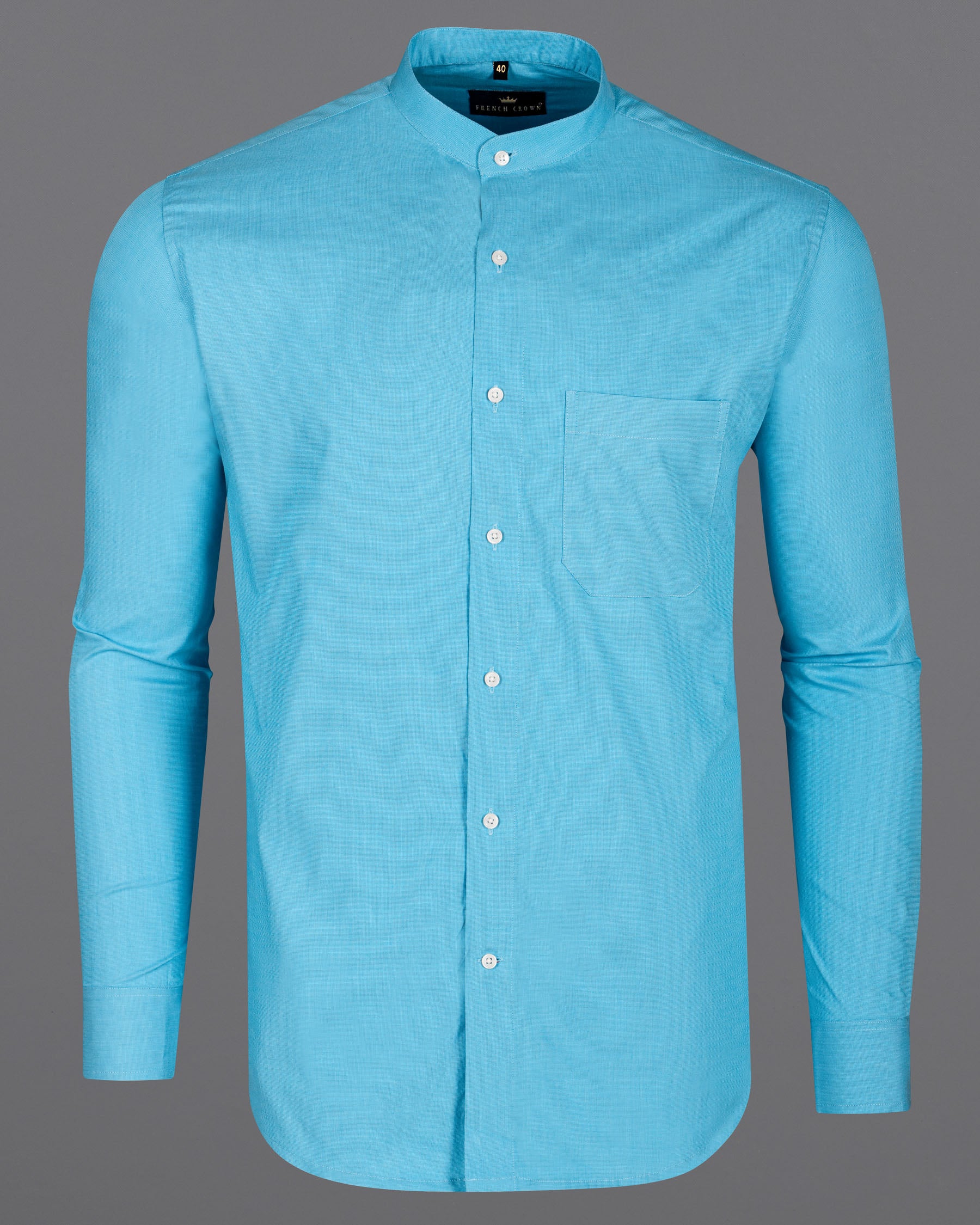 Viking Blue Chambray Premium Cotton Shirt 5808-M-38, 5808-M-H-38, 5808-M-39, 5808-M-H-39, 5808-M-40, 5808-M-H-40, 5808-M-42, 5808-M-H-42, 5808-M-44, 5808-M-H-44, 5808-M-46, 5808-M-H-46, 5808-M-48, 5808-M-H-48, 5808-M-50, 5808-M-H-50, 5808-M-52, 5808-M-H-52