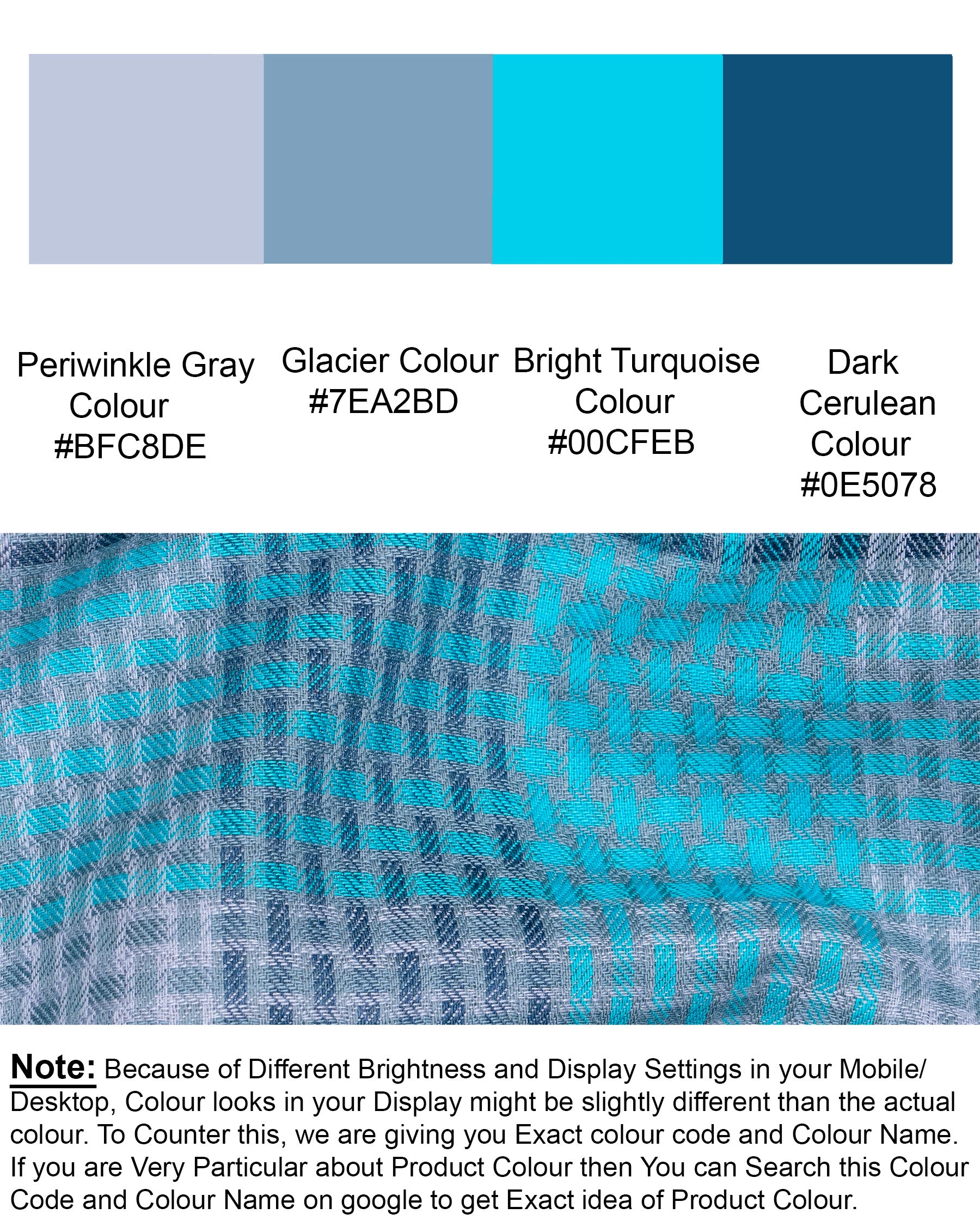Bright Turquoise Blue and Dark Cerulean Twill Plaid Premium Cotton Shirt 5834-BD-BLE-38, 5834-BD-BLE-H-38, 5834-BD-BLE-39, 5834-BD-BLE-H-39, 5834-BD-BLE-40, 5834-BD-BLE-H-40, 5834-BD-BLE-42, 5834-BD-BLE-H-42, 5834-BD-BLE-44, 5834-BD-BLE-H-44, 5834-BD-BLE-46, 5834-BD-BLE-H-46, 5834-BD-BLE-48, 5834-BD-BLE-H-48, 5834-BD-BLE-50, 5834-BD-BLE-H-50, 5834-BD-BLE-52, 5834-BD-BLE-H-52