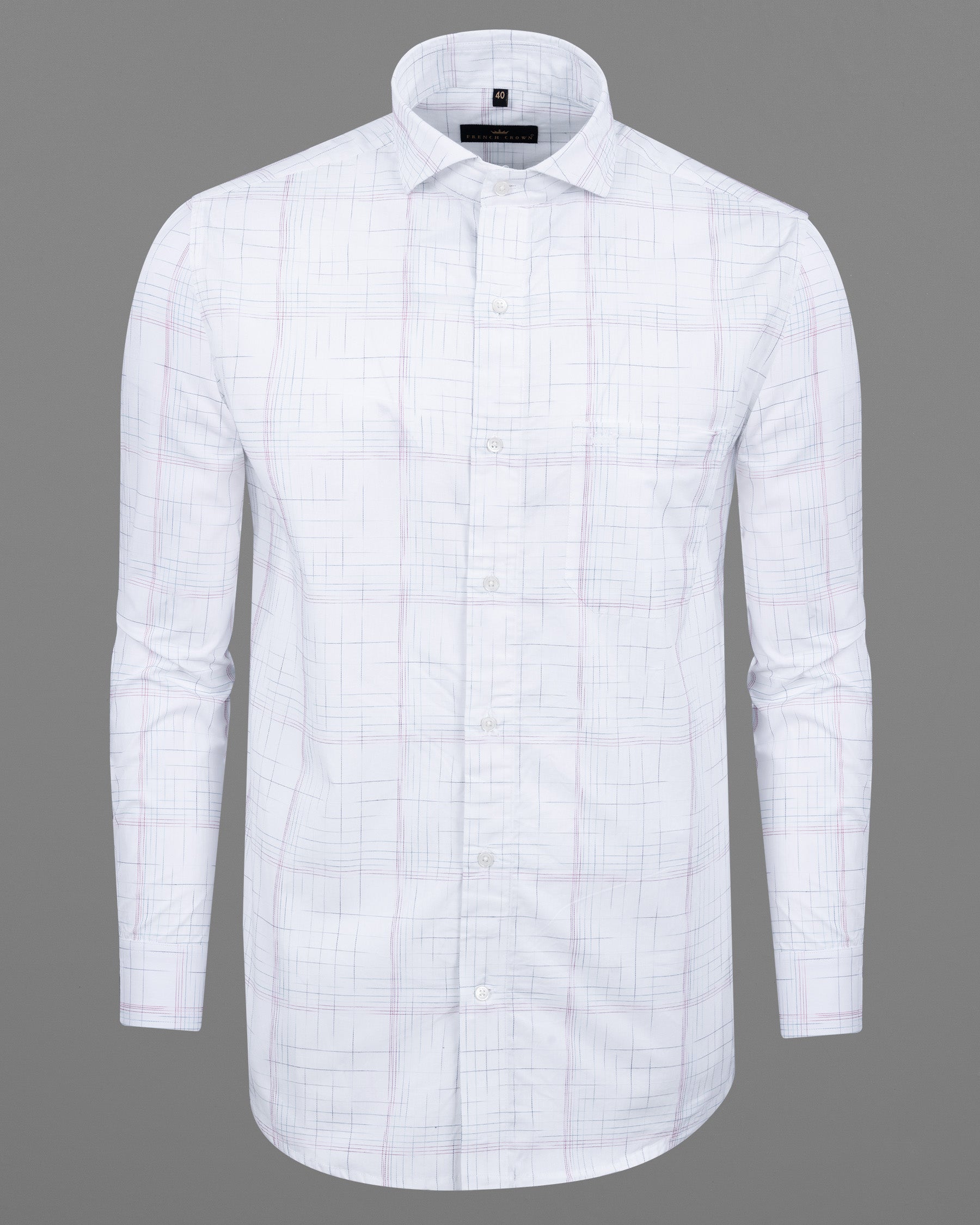 Bright White colorful Windowpane Dobby Textured Premium Giza Cotton Shirt 5860-CA-38, 5860-CA-H-38, 5860-CA-39, 5860-CA-H-39, 5860-CA-40, 5860-CA-H-40, 5860-CA-42, 5860-CA-H-42, 5860-CA-44, 5860-CA-H-44, 5860-CA-46, 5860-CA-H-46, 5860-CA-48, 5860-CA-H-48, 5860-CA-50, 5860-CA-H-50, 5860-CA-52, 5860-CA-H-52