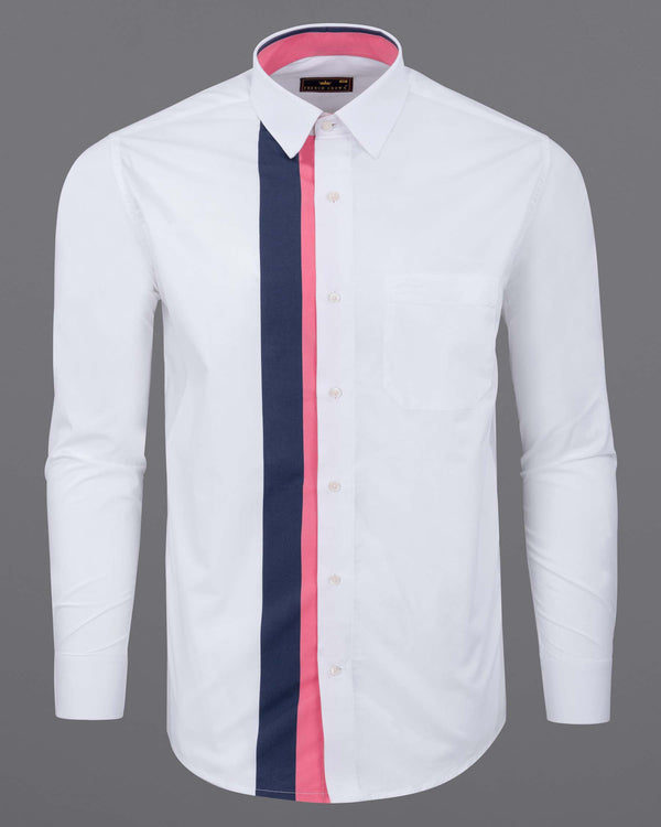 Bright White with Big Stone and Deep Blush Premium Cotton Shirt 5883-2CP-38, 5883-2CP-H-38, 5883-2CP-39, 5883-2CP-H-39, 5883-2CP-40, 5883-2CP-H-40, 5883-2CP-42, 5883-2CP-H-42, 5883-2CP-44, 5883-2CP-H-44, 5883-2CP-46, 5883-2CP-H-46, 5883-2CP-48, 5883-2CP-H-48, 5883-2CP-50, 5883-2CP-H-50, 5883-2CP-52, 5883-2CP-H-52