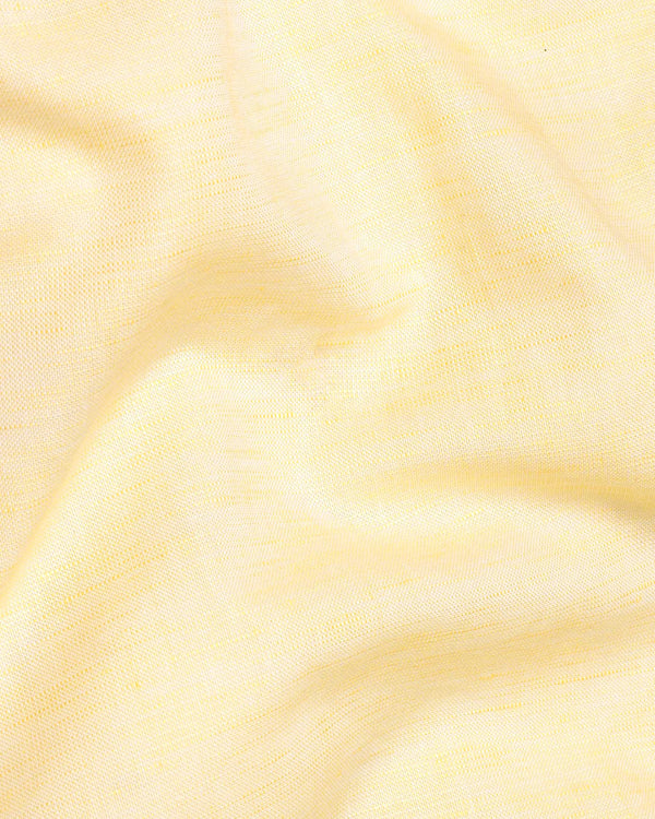Givry Yellow Luxurious Linen Shirt 5920-38, 5920-H-38, 5920-39, 5920-H-39, 5920-40, 5920-H-40, 5920-42, 5920-H-42, 5920-44, 5920-H-44, 5920-46, 5920-H-46, 5920-48, 5920-H-48, 5920-50, 5920-H-50, 5920-52, 5920-H-52