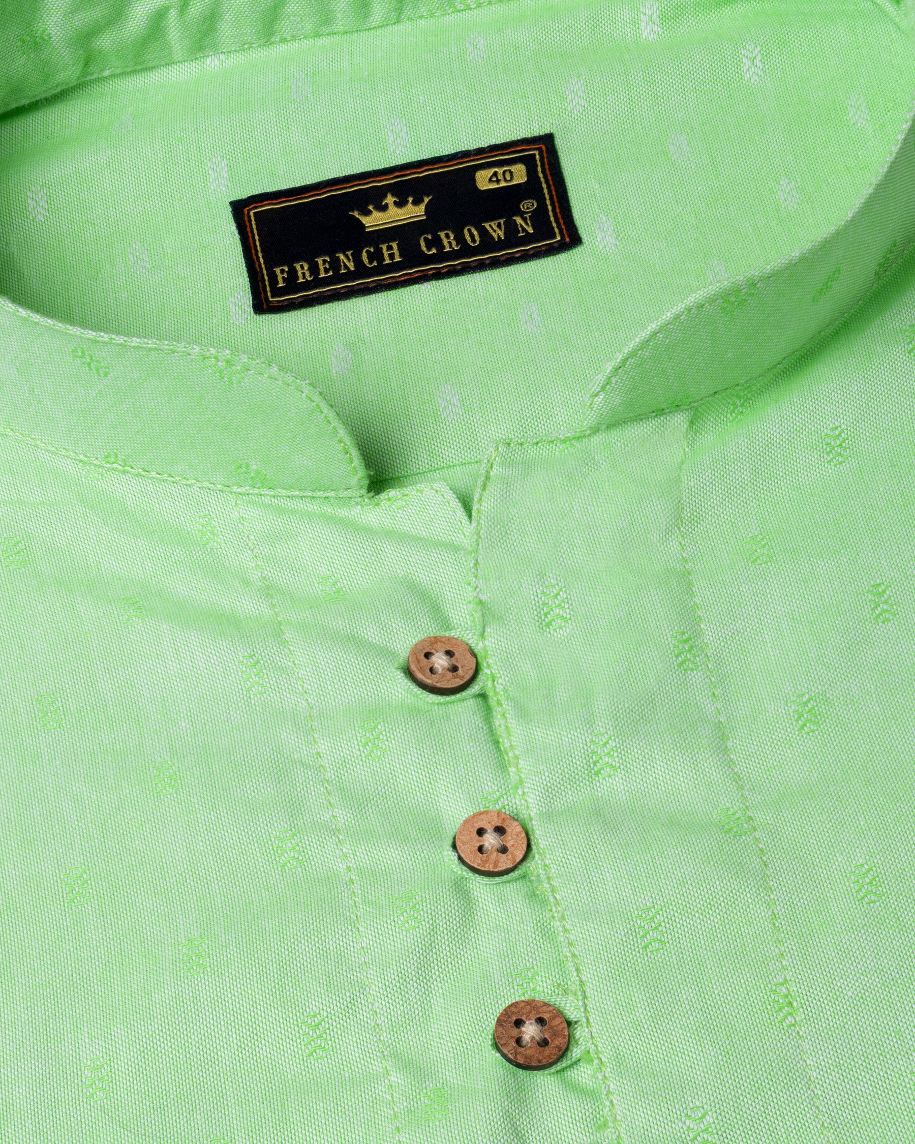 Moss Green Dobby Textured Premium Giza Cotton Shirt 5932-KS-38, 5932-KS-H-38, 5932-KS-39, 5932-KS-H-39, 5932-KS-40, 5932-KS-H-40, 5932-KS-42, 5932-KS-H-42, 5932-KS-44, 5932-KS-H-44, 5932-KS-46, 5932-KS-H-46, 5932-KS-48, 5932-KS-H-48, 5932-KS-50, 5932-KS-H-50, 5932-KS-52, 5932-KS-H-52