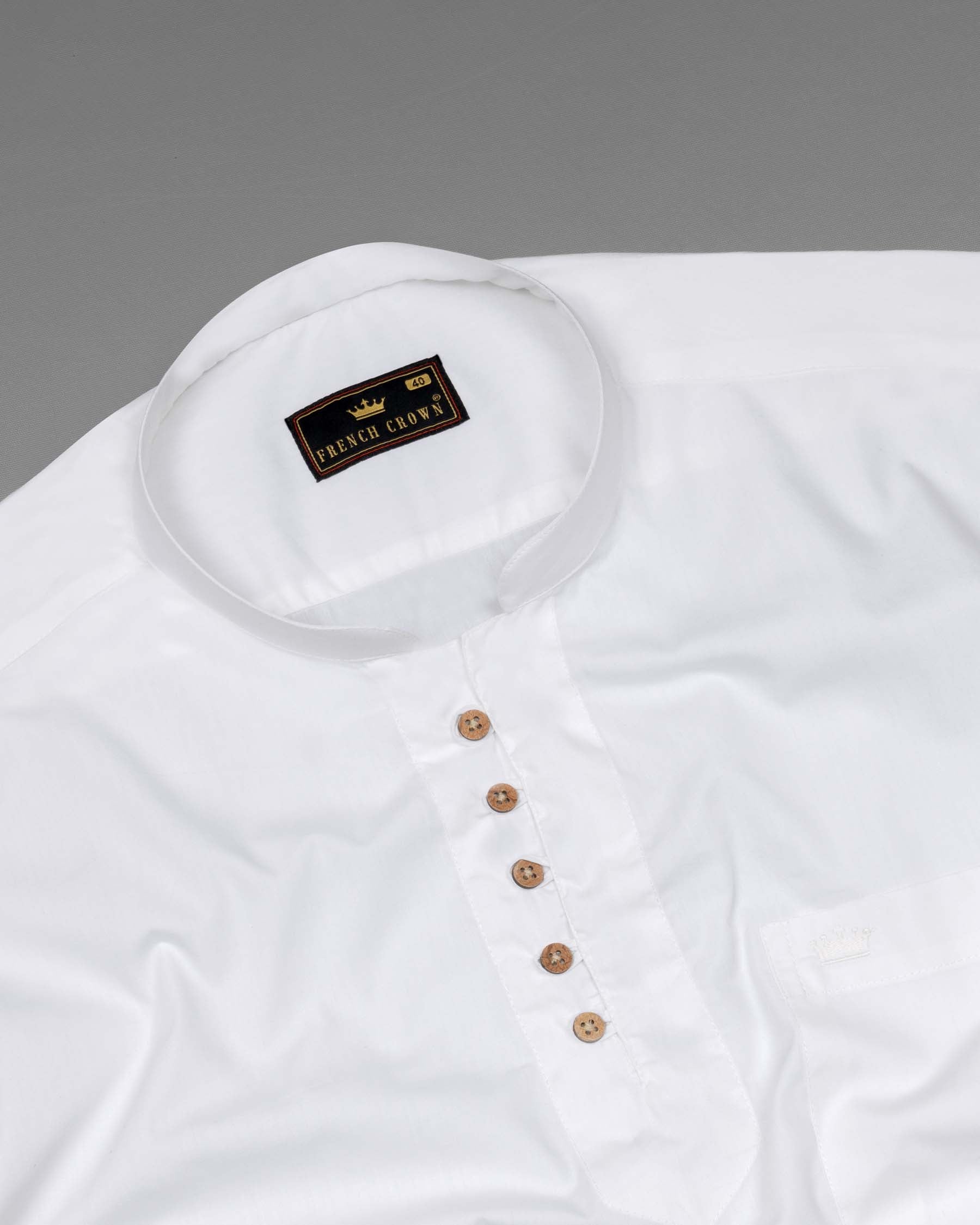 Bright White Royal Oxford Kurta Shirt 5936-KS-38, 5936-KS-H-38, 5936-KS-39, 5936-KS-H-39, 5936-KS-40, 5936-KS-H-40, 5936-KS-42, 5936-KS-H-42, 5936-KS-44, 5936-KS-H-44, 5936-KS-46, 5936-KS-H-46, 5936-KS-48, 5936-KS-H-48, 5936-KS-50, 5936-KS-H-50, 5936-KS-52, 5936-KS-H-52