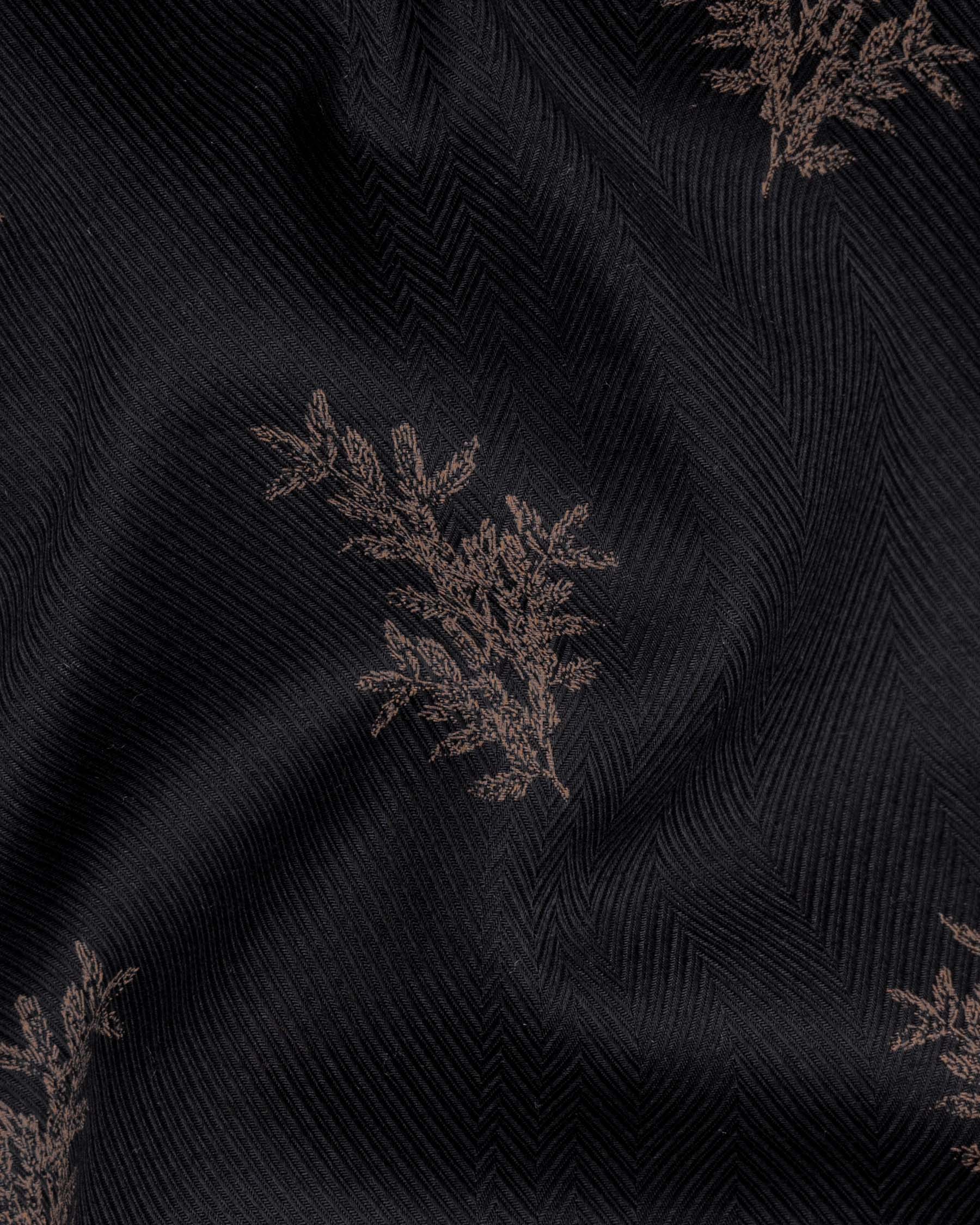 Jade Black Twill Leaves Printed Premium Cotton Shirt 6015-BD-38,6015-BD-H-38,6015-BD-39,6015-BD-H-39,6015-BD-40,6015-BD-H-40,6015-BD-42,6015-BD-H-42,6015-BD-44,6015-BD-H-44,6015-BD-46,6015-BD-H-46,6015-BD-48,6015-BD-H-48,6015-BD-50,6015-BD-H-50,6015-BD-52,6015-BD-H-52