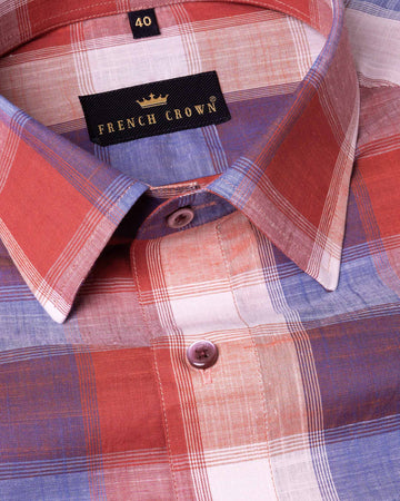 Apple Blossom Multicolor Checkered Premium Cotton Shirt 6041-MN-38, 6041-MN-H-38, 6041-MN-39, 6041-MN-H-39, 6041-MN-40, 6041-MN-H-40, 6041-MN-42, 6041-MN-H-42, 6041-MN-44, 6041-MN-H-44, 6041-MN-46, 6041-MN-H-46, 6041-MN-48, 6041-MN-H-48, 6041-MN-50, 6041-MN-H-50, 6041-MN-52, 6041-MN-H-52