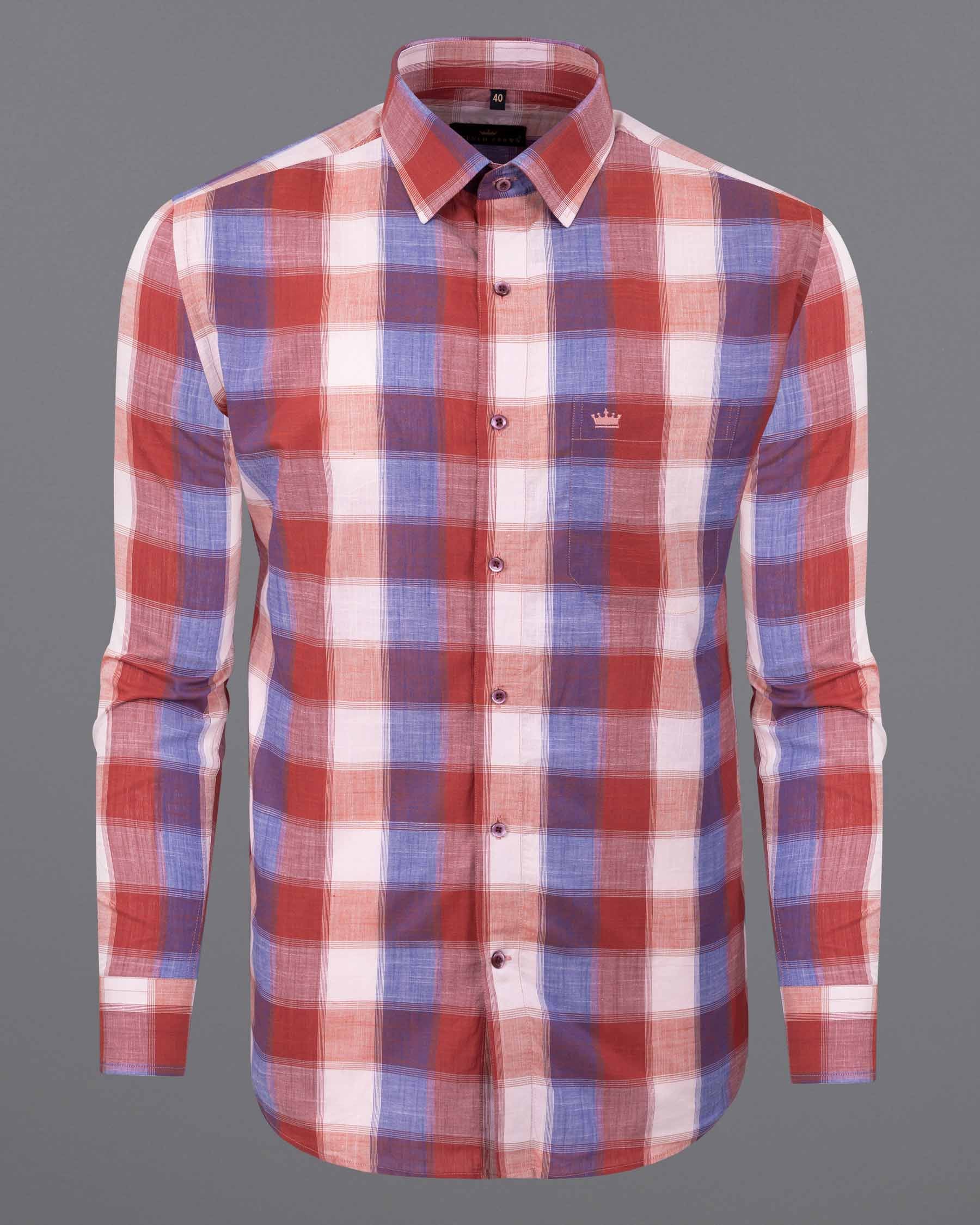 Apple Blossom Multicolor Checkered Premium Cotton Shirt 6041-MN-38, 6041-MN-H-38, 6041-MN-39, 6041-MN-H-39, 6041-MN-40, 6041-MN-H-40, 6041-MN-42, 6041-MN-H-42, 6041-MN-44, 6041-MN-H-44, 6041-MN-46, 6041-MN-H-46, 6041-MN-48, 6041-MN-H-48, 6041-MN-50, 6041-MN-H-50, 6041-MN-52, 6041-MN-H-52