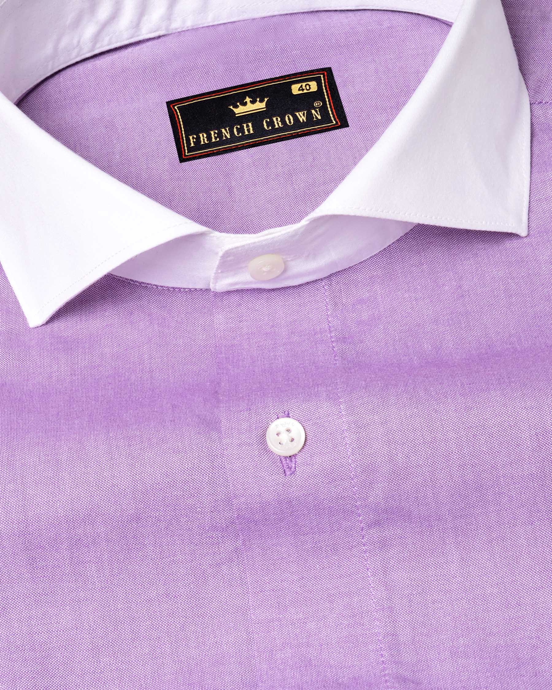 Lilac with White Collar Royal Oxford Shirt 6058-WCC-CA-38, 6058-WCC-CA-H-38, 6058-WCC-CA-39, 6058-WCC-CA-H-39, 6058-WCC-CA-40, 6058-WCC-CA-H-40, 6058-WCC-CA-42, 6058- WCC-CA-H-42, 6058-WCC-CA-44, 6058-WCC-CA-H-44, 6058-WCC-CA-46, 6058-WCC-CA-H-46, 6058-WCC-CA-48, 6058-WCC-CA-H-48, 6058-WCC-CA-50, 6058-WCC-CA-H-50, 6058-WCC-CA-52, 6058-WCC-CA-H-52