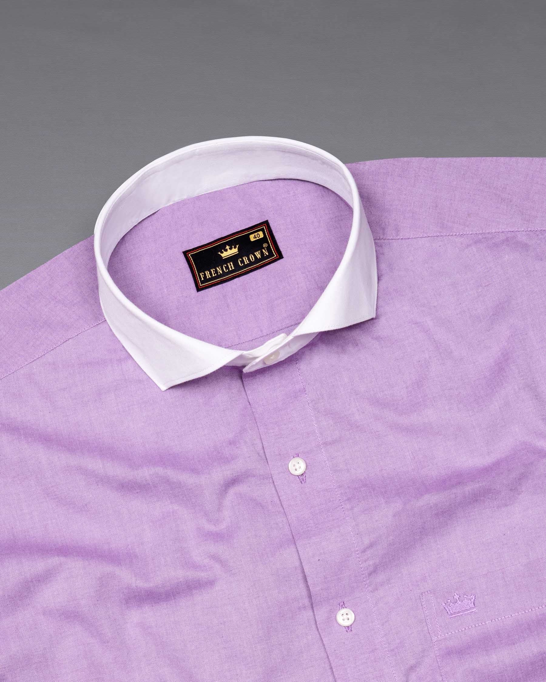 Lilac with White Collar Royal Oxford Shirt 6058-WCC-CA-38, 6058-WCC-CA-H-38, 6058-WCC-CA-39, 6058-WCC-CA-H-39, 6058-WCC-CA-40, 6058-WCC-CA-H-40, 6058-WCC-CA-42, 6058- WCC-CA-H-42, 6058-WCC-CA-44, 6058-WCC-CA-H-44, 6058-WCC-CA-46, 6058-WCC-CA-H-46, 6058-WCC-CA-48, 6058-WCC-CA-H-48, 6058-WCC-CA-50, 6058-WCC-CA-H-50, 6058-WCC-CA-52, 6058-WCC-CA-H-52