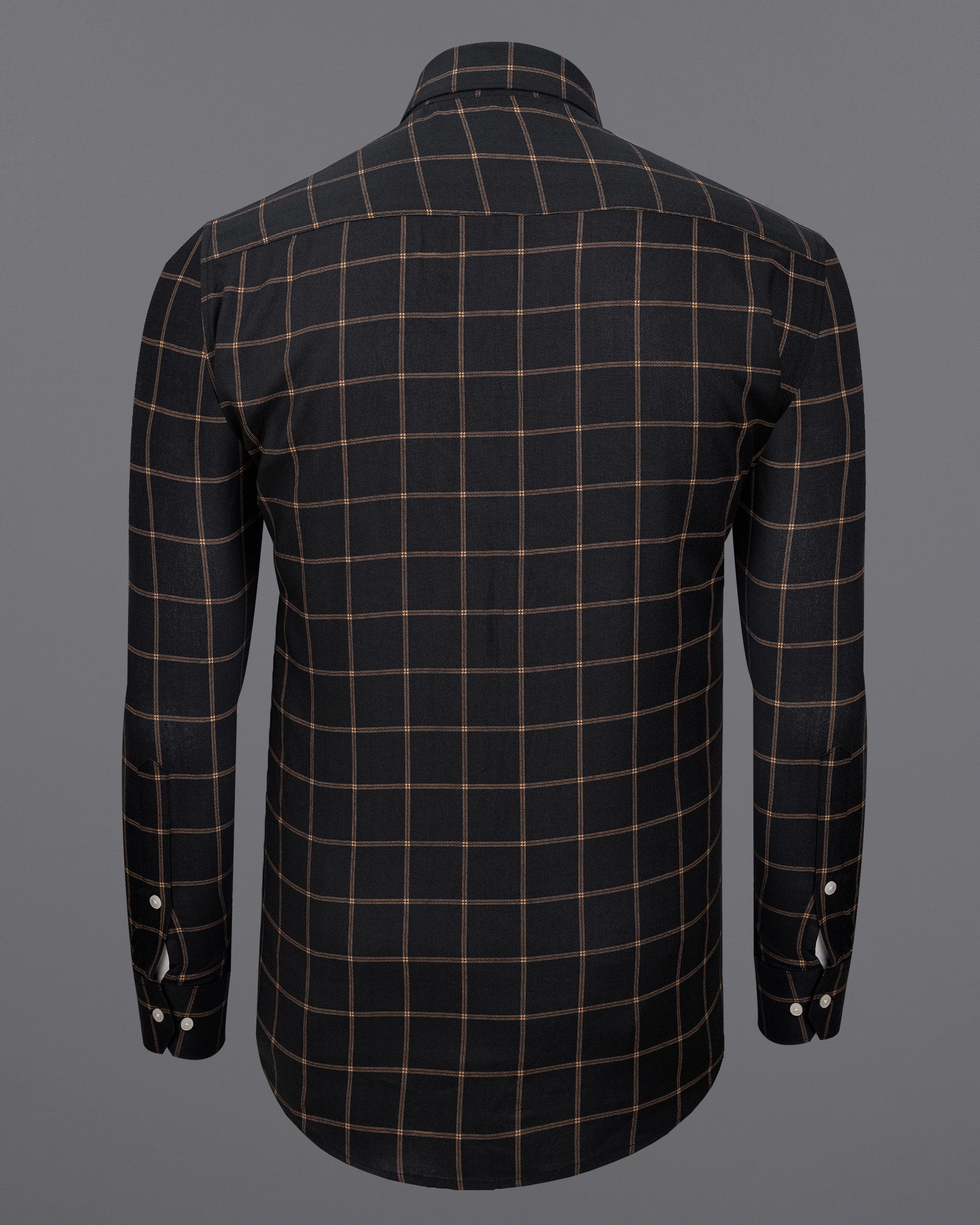 Jade Black with Brown windowpane Premium Tencel Shirt 6061-BLK-38, 6061-BLK-H-38, 6061-BLK-39, 6061-BLK-H-39, 6061-BLK-40, 6061-BLK-H-40, 6061-BLK-42, 6061-BLK-H-42, 6061-BLK-44, 6061-BLK-H-44, 6061-BLK-46, 6061-BLK-H-46, 6061-BLK-48, 6061-BLK-H-48, 6061-BLK-50, 6061-BLK-H-50, 6061-BLK-52, 6061-BLK-H-52