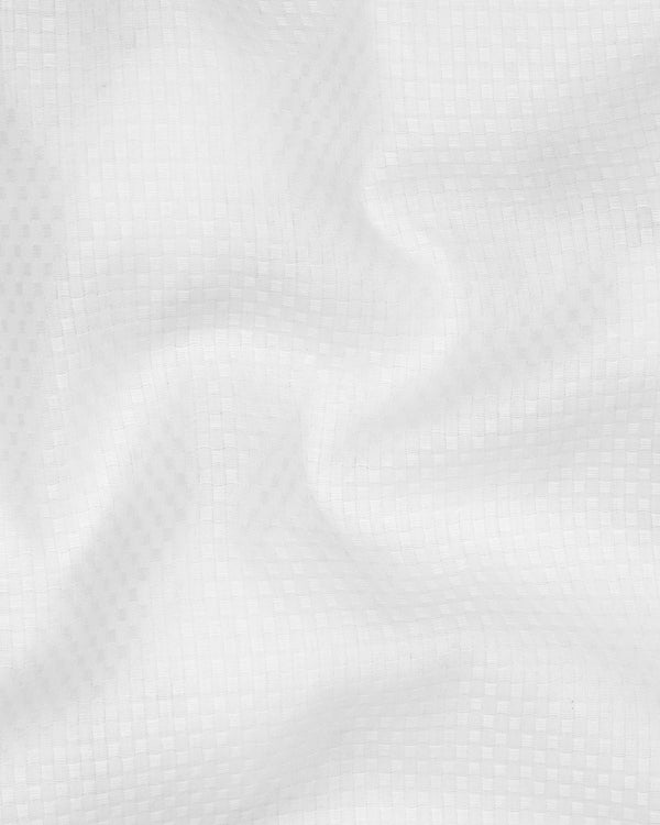 Bright White Dobby Textured Premium Giza Cotton Shirt 6086-38, 6086-H-38, 6086-39, 6086-H-39, 6086-40, 6086-H-40, 6086-42, 6086-H-42, 6086-44, 6086-H-44, 6086-46, 6086-H-46, 6086-48, 6086-H-48, 6086-50, 6086-H-50, 6086-52, 6086-H-52