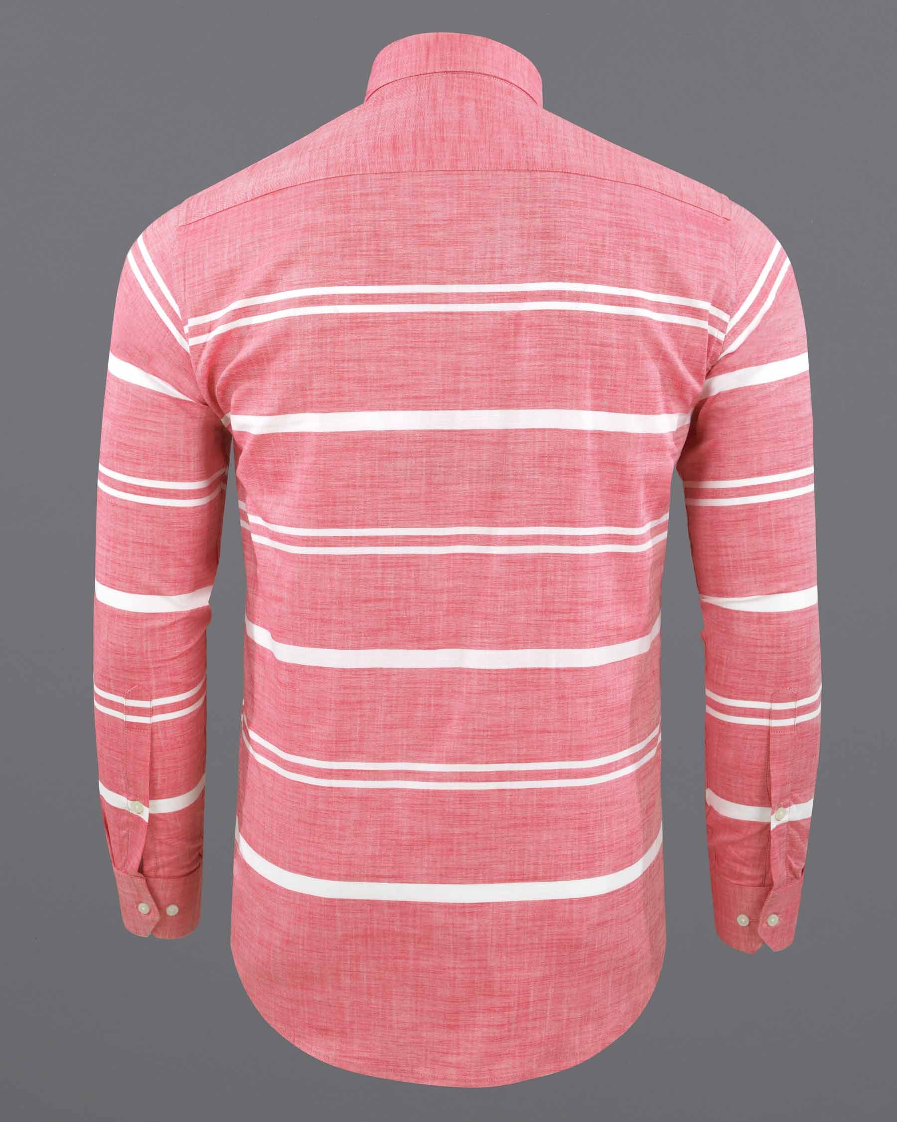 Geraldine Pink Striped Chambray Textured Premium Cotton Shirt 6089-BD-38, 6089-BD-H-38, 6089-BD-39, 6089-BD-H-39, 6089-BD-40, 6089-BD-H-40, 6089-BD-42, 6089-BD-H-42,6089-BD-44, 6089-BD-H-44, 6089-BD-46, 6089-BD-H-46, 6089-BD-48, 6089-BD-H-48, 6089-BD-50, 6089-BD-H-50, 6089-BD-52, 6089-BD-H-52