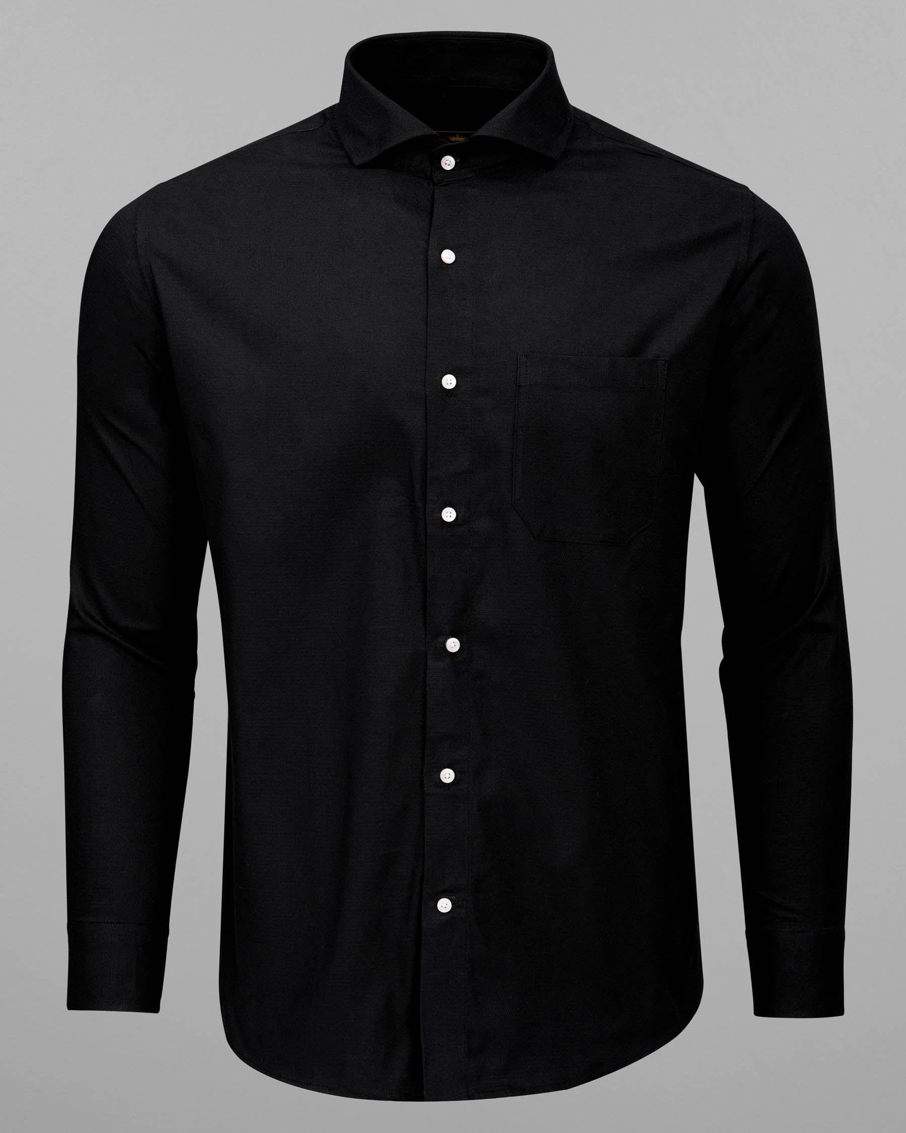 Jade Black Dobby textured Premium Giza Cotton Shirt 6104-CA-38, 6104-CA-H-38, 6104-CA-39, 6104-CA-H-39, 6104-CA-40, 6104-CA-H-40, 6104-CA-42, 6104-CA-H-42, 6104-CA-44, 6104-CA-H-44, 6104-CA-46, 6104-CA-H-46, 6104-CA-48, 6104-CA-H-48, 6104-CA-50, 6104-CA-H-50, 6104-CA-52, 6104-CA-H-52