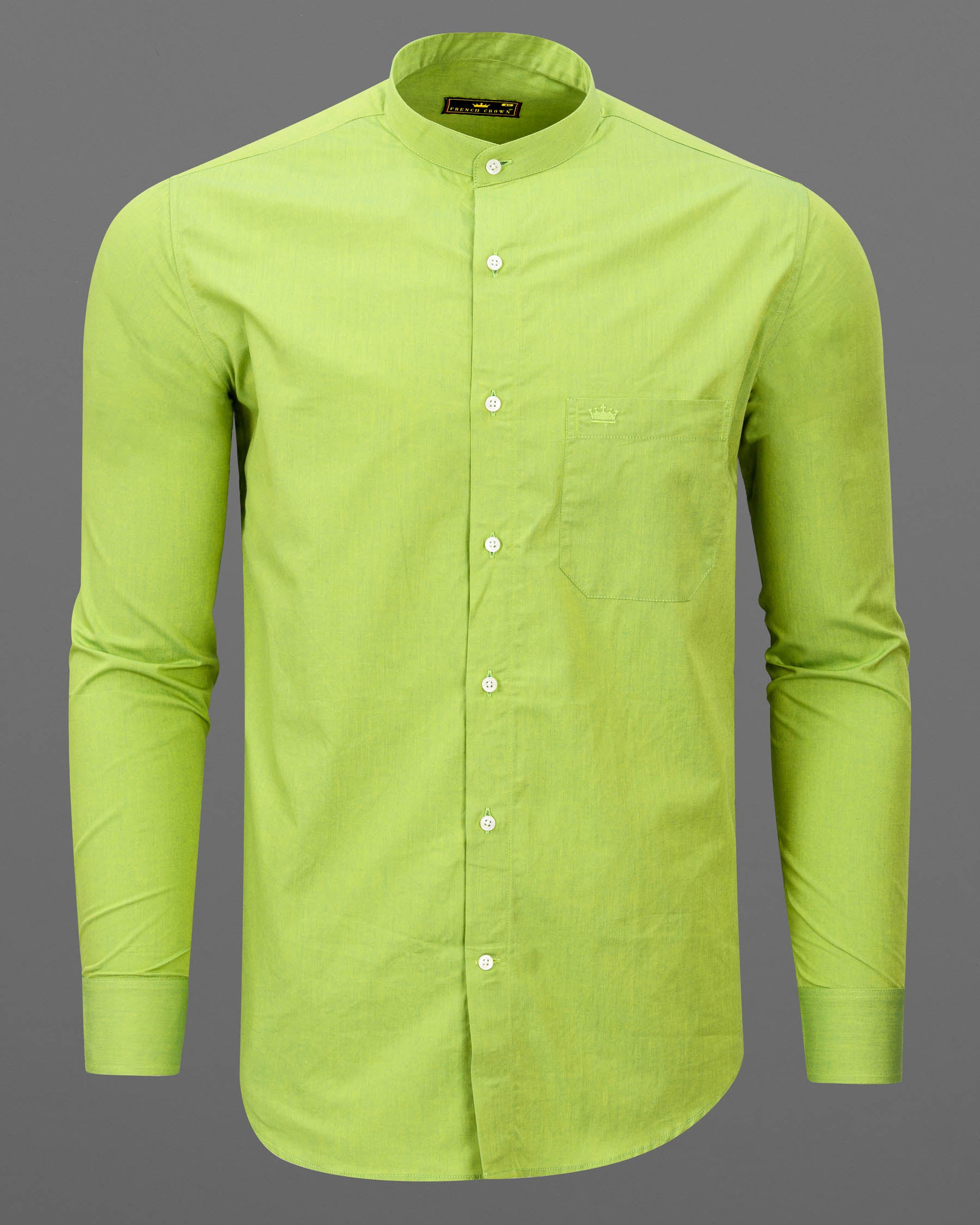 Conifer Green Chambray Premium Cotton Shirt 6105-M-38, 6105-M-H-38, 6105-M-39, 6105-M-H-39, 6105-M-40, 6105-M-H-40, 6105-M-42, 6105-M-H-42, 6105-M-44, 6105-M-H-44, 6105-M-46, 6105-M-H-46, 6105-M-48, 6105-M-H-48, 6105-M-50, 6105-M-H-50, 6105-M-52, 6105-M-H-52