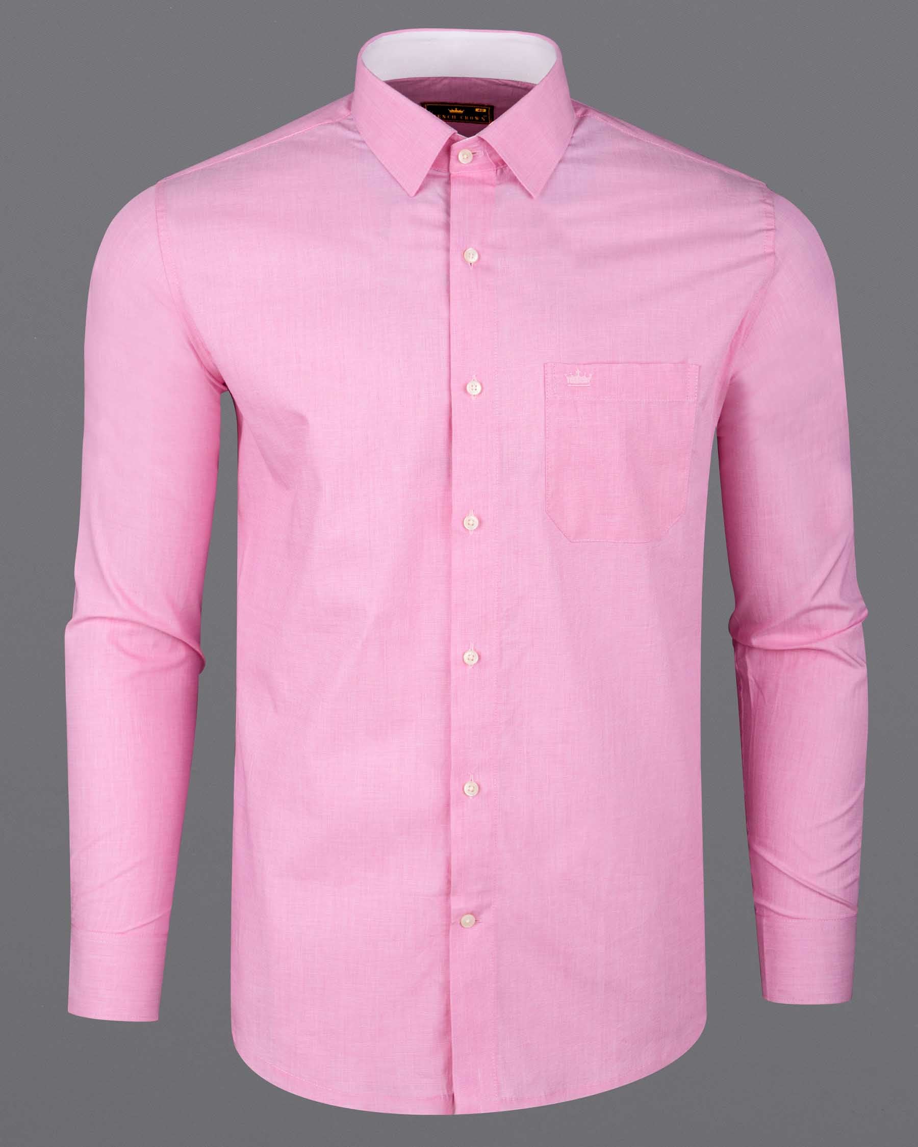 Cupid Yonder Pink Chambray Premium Cotton Shirt 6129-CP-38, 6129-CP-H-38, 6129-CP-39, 6129-CP-H-39, 6129-CP-40, 6129-CP-H-40, 6129-CP-42, 6129-CP-H-42, 6129-CP-44, 6129-CP-H-44, 6129-CP-46, 6129-CP-H-46, 6129-CP-48, 6129-CP-H-48, 6129-CP-50, 6129-CP-H-50, 6129-CP-52, 6129-CP-H-52