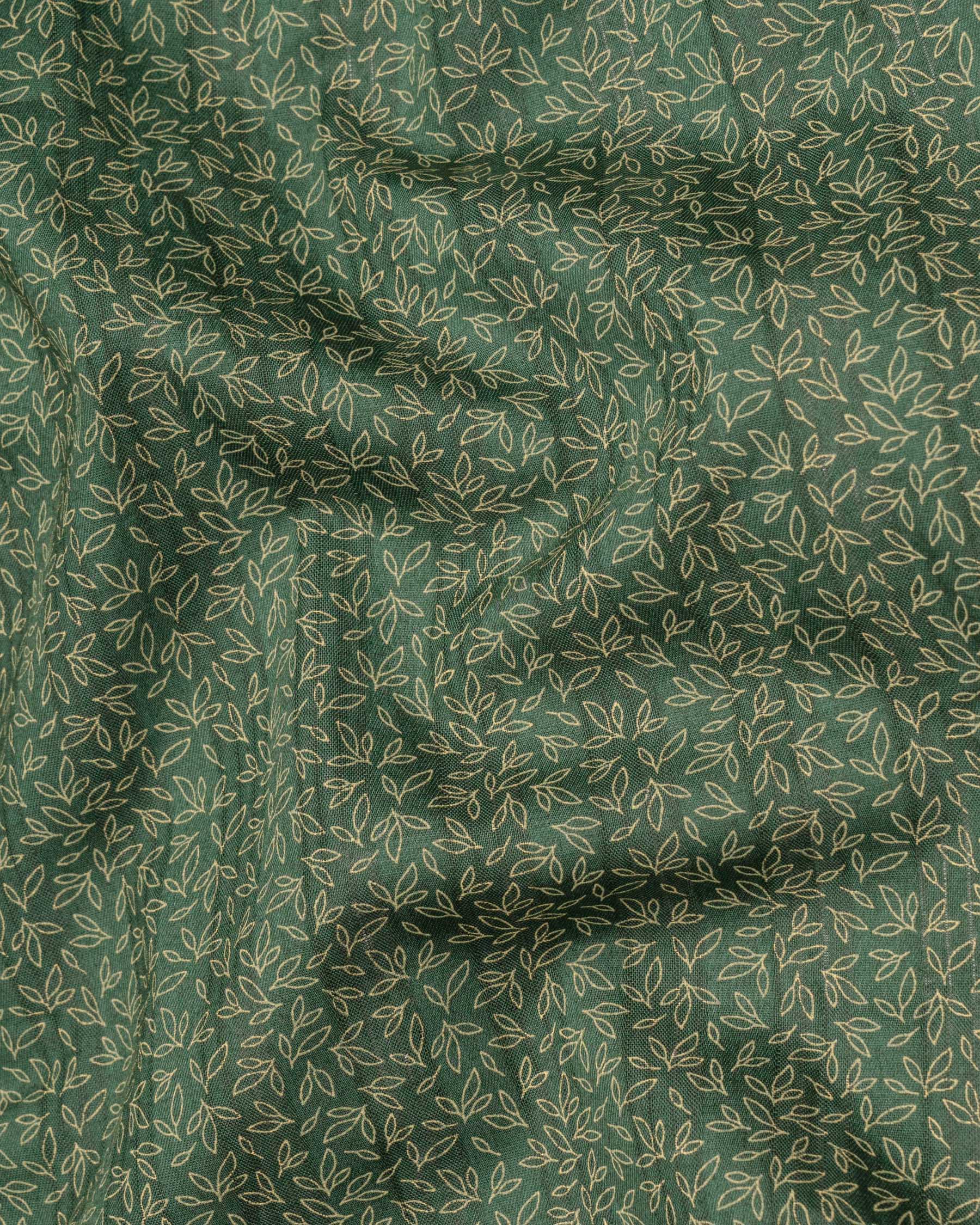 Mineral Green leaves Printed Dobby Textured Premium Cotton Shirt 6137-38, 6137-H-38, 6137-39, 6137-H-39, 6137-40, 6137-H-40, 6137-42, 6137-H-42, 6137-44, 6137-H-44, 6137-46, 6137-H-46, 6137-48, 6137-H-48, 6137-50, 6137-H-50, 6137-52, 6137-H-52