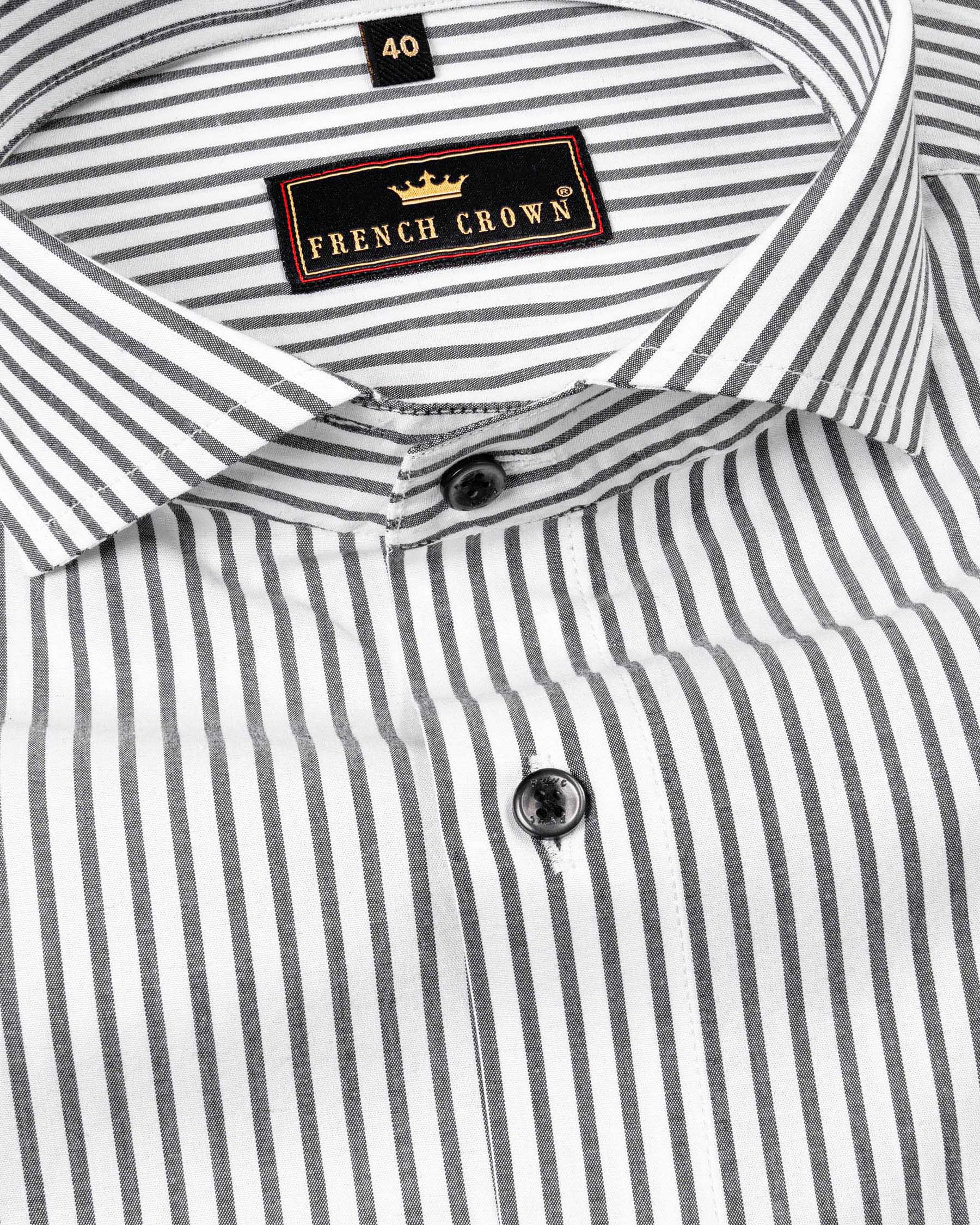 Bright White and Jade Black Striped Premium Cotton Shirt 6142-CA-BLK-38, 6142-CA-BLK-H-38, 6142-CA-BLK-39, 6142-CA-BLK-H-39, 6142-CA-BLK-40, 6142-CA-BLK-H-40, 6142-CA-BLK-42, 6142-CA-BLK-H-42, 6142-CA-BLK-44, 6142-CA-BLK-H-44, 6142-CA-BLK-46, 6142-CA-BLK-H-46, 6142-CA-BLK-48, 6142-CA-BLK-H-48, 6142-CA-BLK-50, 6142-CA-BLK-H-50, 6142-CA-BLK-52, 6142-CA-BLK-H-52