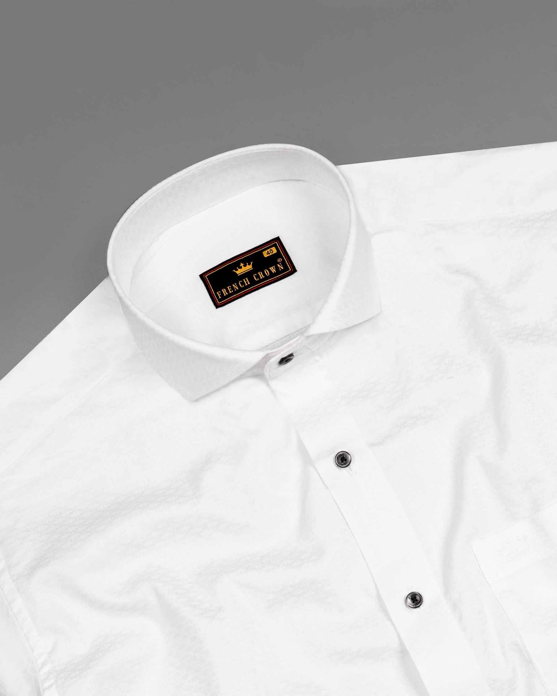 Bright White Dobby Premium Giza Cotton Shirt 6152-CA-BLK-38, 6152-CA-BLK-H-38, 6152-CA-BLK-39, 6152-CA-BLK-H-39, 6152-CA-BLK-40, 6152-CA-BLK-H-40, 6152-CA-BLK-42, 6152-CA-BLK-H-42, 6152-CA-BLK-44, 6152-CA-BLK-H-44, 6152-CA-BLK-46, 6152-CA-BLK-H-46, 6152-CA-BLK-48, 6152-CA-BLK-H-48, 6152-CA-BLK-50, 6152-CA-BLK-H-50, 6152-CA-BLK-52, 6152-CA-BLK-H-52