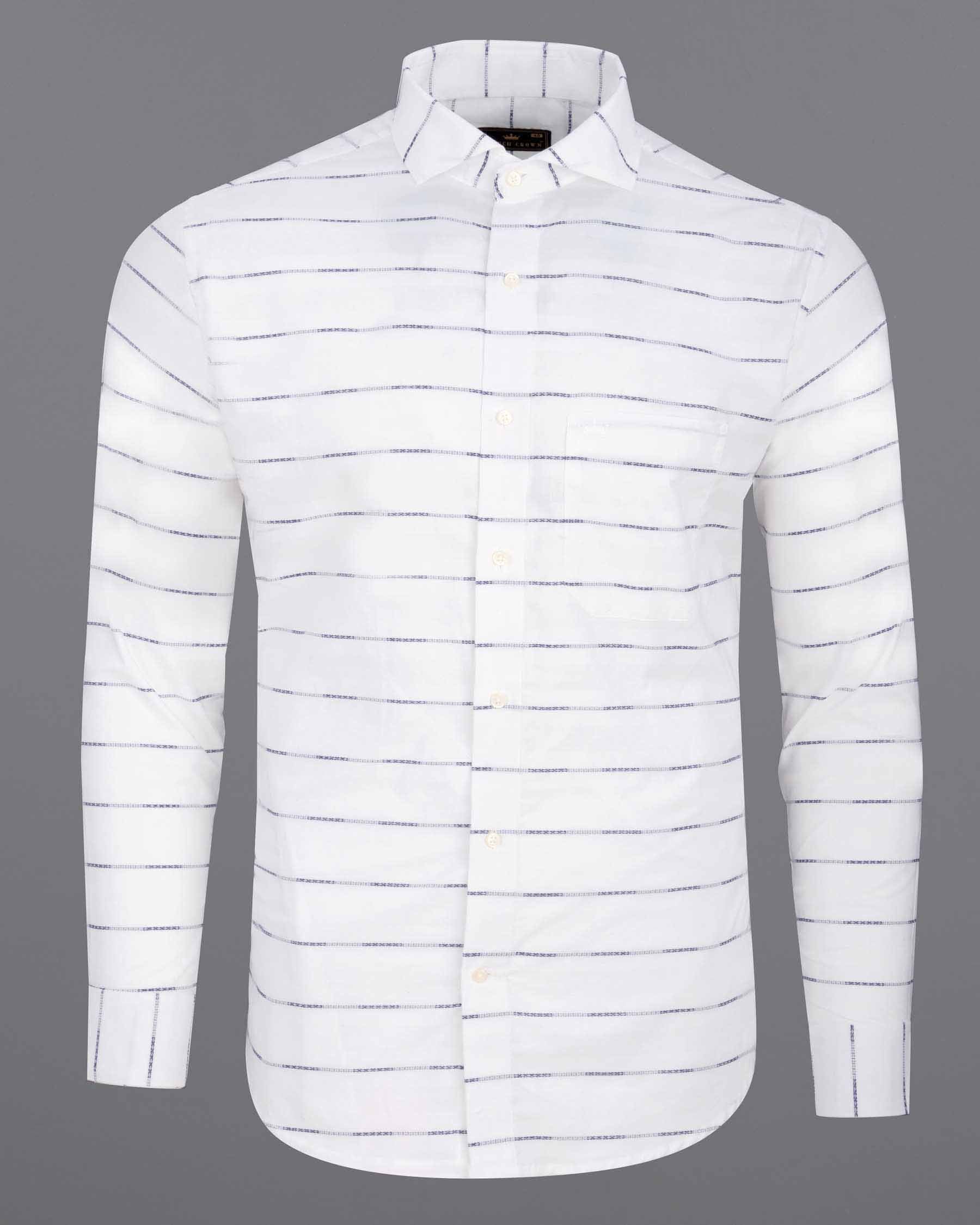 Bright White Striped Dobby Striped Premium Giza Cotton Shirt 6164-CA-38, 6164-CA-H-38, 6164-CA-39, 6164-CA-H-39, 6164-CA-40, 6164-CA-H-40, 6164-CA-42, 6164-CA-H-42, 6164-CA-44, 6164-CA-H-44, 6164-CA-46, 6164-CA-H-46, 6164-CA-48, 6164-CA-H-48, 6164-CA-50, 6164-CA-H-50, 6164-CA-52, 6164-CA-H-52