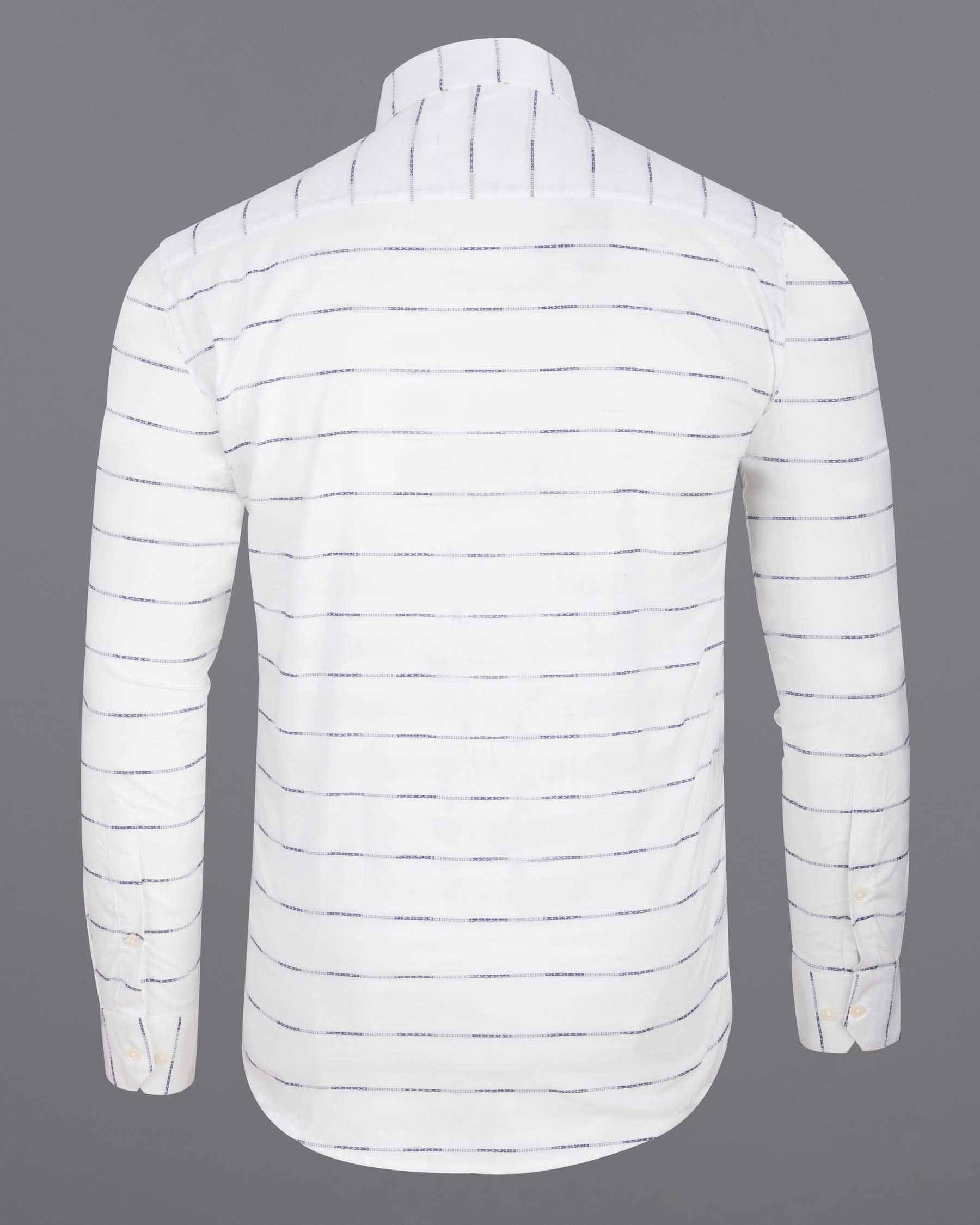 Bright White Striped Dobby Striped Premium Giza Cotton Shirt 6164-CA-38, 6164-CA-H-38, 6164-CA-39, 6164-CA-H-39, 6164-CA-40, 6164-CA-H-40, 6164-CA-42, 6164-CA-H-42, 6164-CA-44, 6164-CA-H-44, 6164-CA-46, 6164-CA-H-46, 6164-CA-48, 6164-CA-H-48, 6164-CA-50, 6164-CA-H-50, 6164-CA-52, 6164-CA-H-52