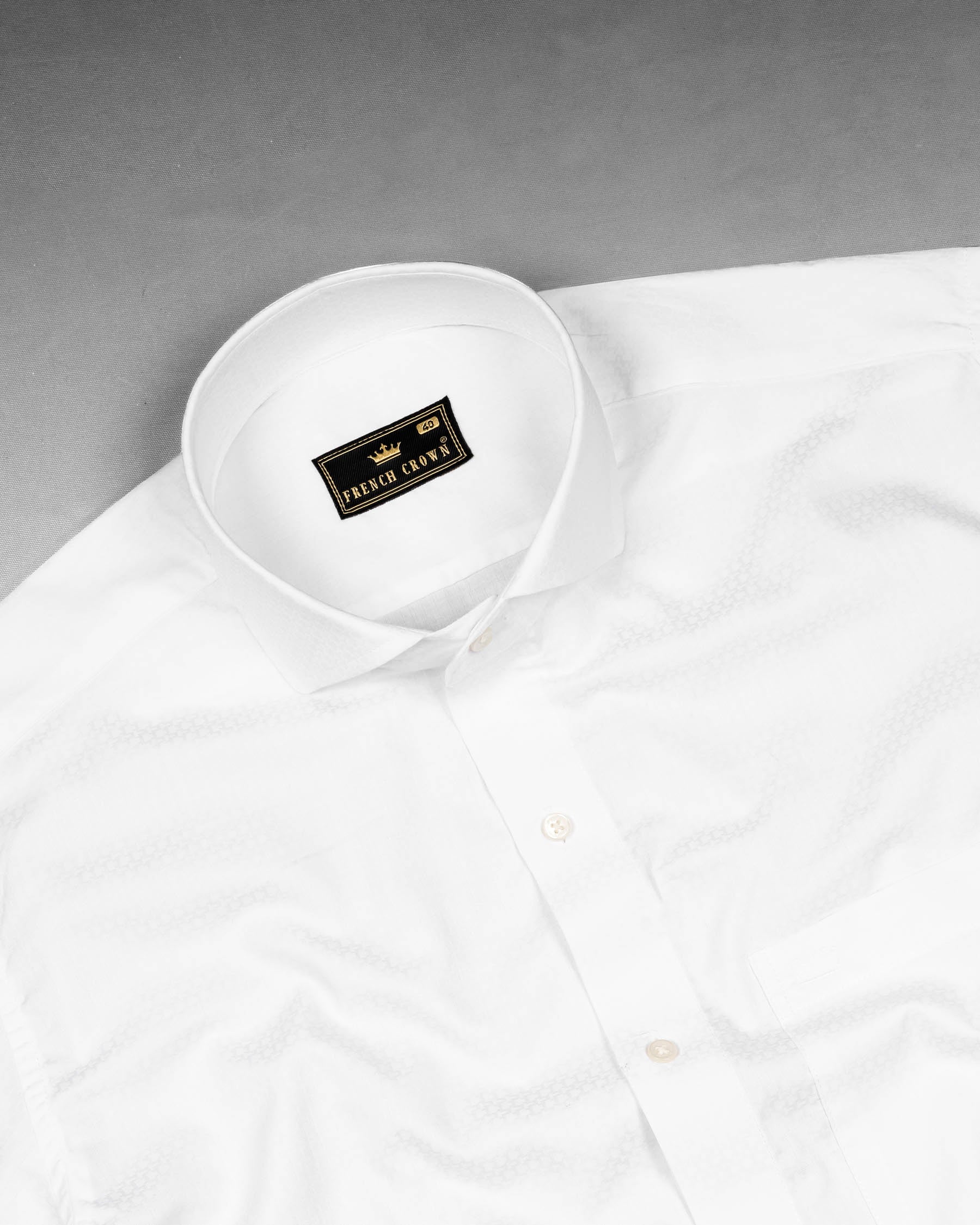 Bright White Dobby Textured Premium Giza Cotton Shirt 6184-CA-38,6184-CA-H-38,6184-CA-39,6184-CA-H-39,6184-CA-40,6184-CA-H-40,6184-CA-42,6184-CA-H-42,6184-CA-44,6184-CA-H-44,6184-CA-46,6184-CA-H-46,6184-CA-48,6184-CA-H-48,6184-CA-50,6184-CA-H-50,6184-CA-52,6184-CA-H-52