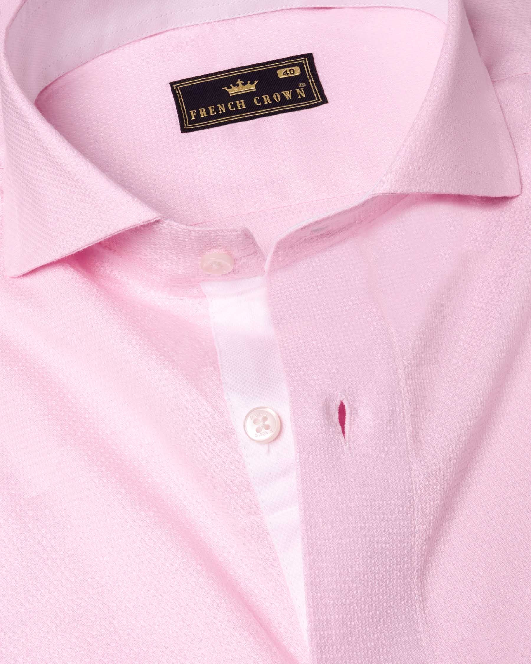 Chantilly Pink Dobby Textured Premium Giza Cotton Shirt 6207-CA-CLOTH-P-38, 6207-CA-CLOTH-P-H-38, 6207-CA-CLOTH-P-39, 6207-CA-CLOTH-P-H-39, 6207-CA-CLOTH-P-40, 6207-CA-CLOTH-P-H-40, 6207-CA-CLOTH-P-42, 6207-CA-CLOTH-P-H-42, 6207-CA-CLOTH-P-44, 6207-CA-CLOTH-P-H-44, 6207-CA-CLOTH-P-46, 6207-CA-CLOTH-P-H-46, 6207-CA-CLOTH-P-48, 6207-CA-CLOTH-P-H-48, 6207-CA-CLOTH-P-50, 6207-CA-CLOTH-P-H-50, 6207-CA-CLOTH-P-52, 6207-CA-CLOTH-P-H-52