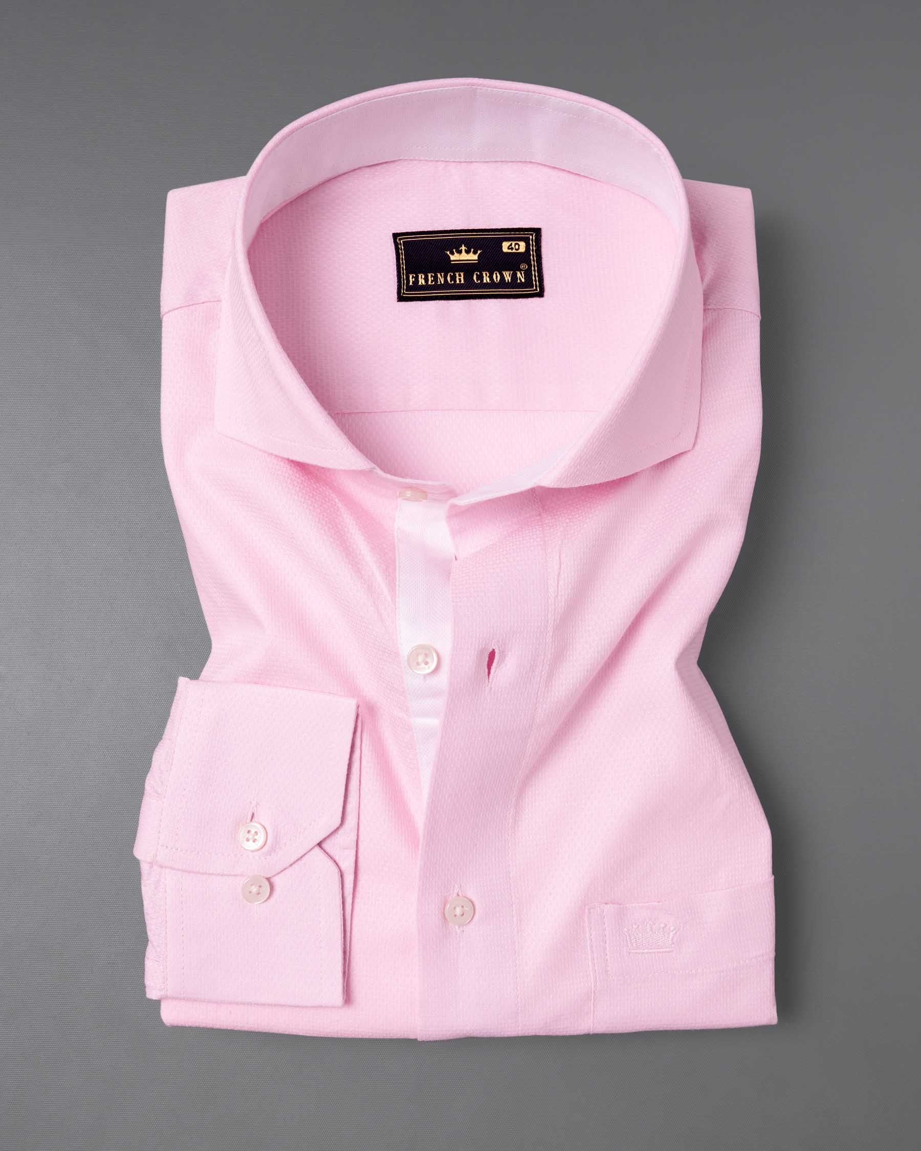 Chantilly Pink Dobby Textured Premium Giza Cotton Shirt 6207-CA-CLOTH-P-38, 6207-CA-CLOTH-P-H-38, 6207-CA-CLOTH-P-39, 6207-CA-CLOTH-P-H-39, 6207-CA-CLOTH-P-40, 6207-CA-CLOTH-P-H-40, 6207-CA-CLOTH-P-42, 6207-CA-CLOTH-P-H-42, 6207-CA-CLOTH-P-44, 6207-CA-CLOTH-P-H-44, 6207-CA-CLOTH-P-46, 6207-CA-CLOTH-P-H-46, 6207-CA-CLOTH-P-48, 6207-CA-CLOTH-P-H-48, 6207-CA-CLOTH-P-50, 6207-CA-CLOTH-P-H-50, 6207-CA-CLOTH-P-52, 6207-CA-CLOTH-P-H-52