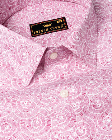 Blossom Pink Chakra Printed Premium Cotton Shirt 6216-38, 6216-H-38, 6216-39, 6216-H-39, 6216-40, 6216-H-40, 6216-42, 6216-H-42, 6216-44, 6216-H-44, 6216-46, 6216-H-46, 6216-48, 6216-H-48, 6216-50, 6216-H-50, 6216-52, 6216-H-52