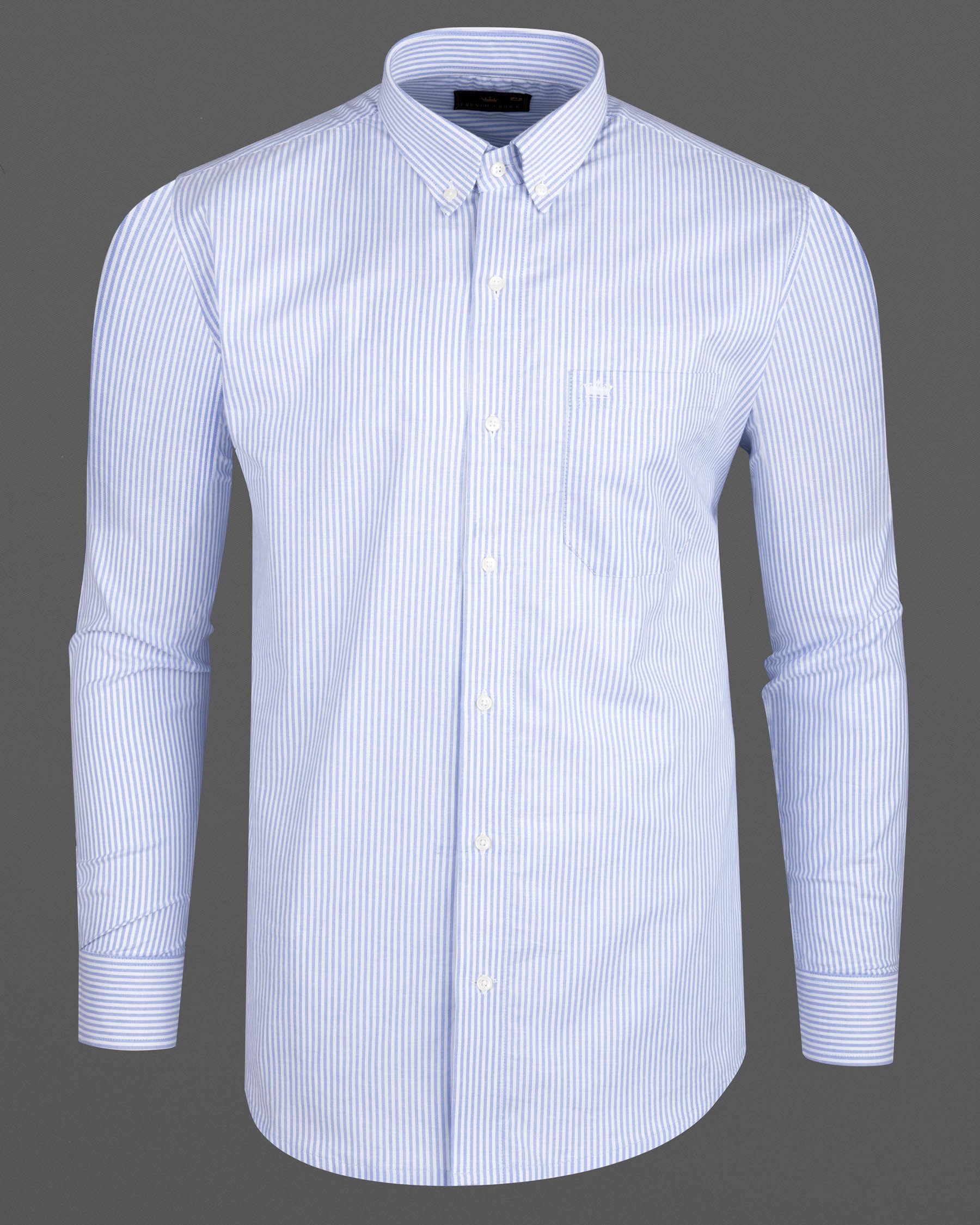 Wistful Blue Striped Royal Oxford Shirt 6249-BD-38, 6249-BD-H-38, 6249-BD-39, 6249-BD-H-39, 6249-BD-40, 6249-BD-H-40, 6249-BD-42, 6249-BD-H-42, 6249-BD-44, 6249-BD-H-44, 6249-BD-46, 6249-BD-H-46, 6249-BD-48, 6249-BD-H-48, 6249-BD-50, 6249-BD-H-50, 6249-BD-52, 6249-BD-H-52