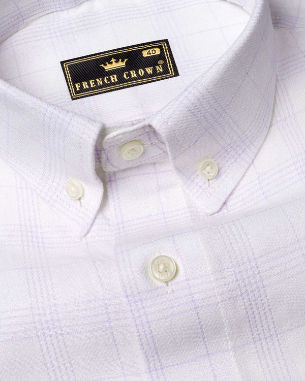 Bright White Twill Subtle Plaid Premium Cotton Shirt 6378-BD-38,6378-BD-H-38,6378-BD-39,6378-BD-H-39,6378-BD-40,6378-BD-H-40,6378-BD-42,6378-BD-H-42,6378-BD-44,6378-BD-H-44,6378-BD-46,6378-BD-H-46,6378-BD-48,6378-BD-H-48,6378-BD-50,6378-BD-H-50,6378-BD-52,6378-BD-H-52