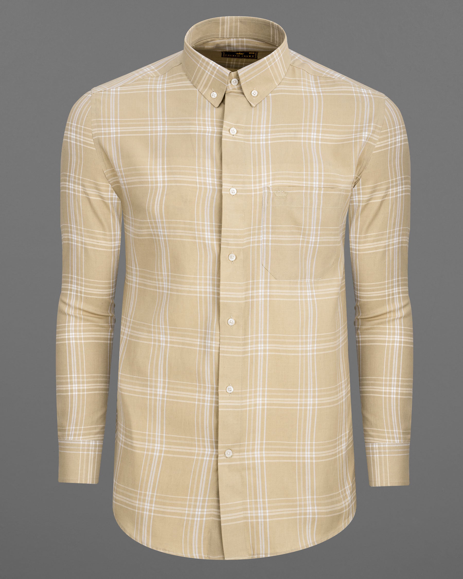 Winter Hazel Brown Twill Windowpane Premium Cotton Shirt 6387-BD-38,6387-BD-H-38,6387-BD-39,6387-BD-H-39,6387-BD-40,6387-BD-H-40,6387-BD-42,6387-BD-H-42,6387-BD-44,6387-BD-H-44,6387-BD-46,6387-BD-H-46,6387-BD-48,6387-BD-H-48,6387-BD-50,6387-BD-H-50,6387-BD-52,6387-BD-H-52