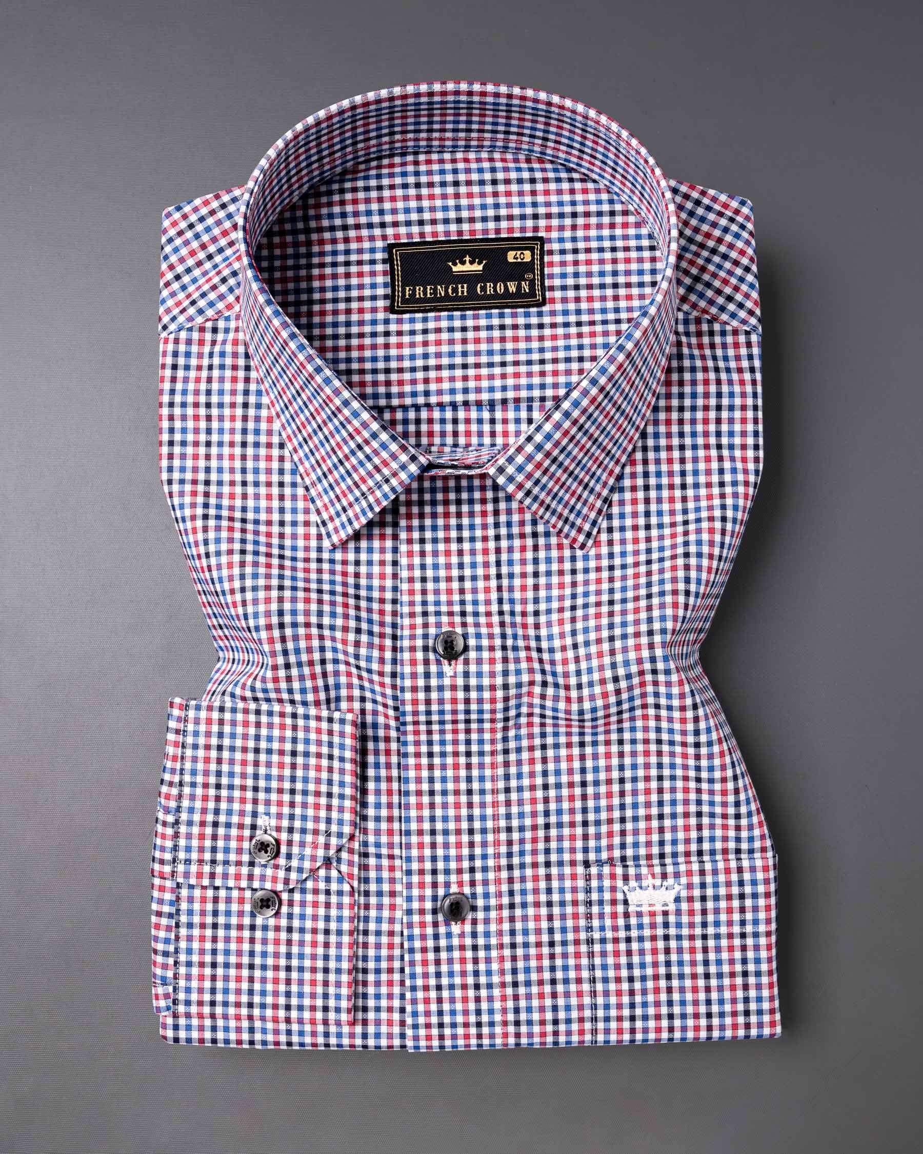 Bright White Multicolour Plaid Premium Cotton Shirt 6389-BLK-38,6389-BLK-H-38,6389-BLK-39,6389-BLK-H-39,6389-BLK-40,6389-BLK-H-40,6389-BLK-42,6389-BLK-H-42,6389-BLK-44,6389-BLK-H-44,6389-BLK-46,6389-BLK-H-46,6389-BLK-48,6389-BLK-H-48,6389-BLK-50,6389-BLK-H-50,6389-BLK-52,6389-BLK-H-52