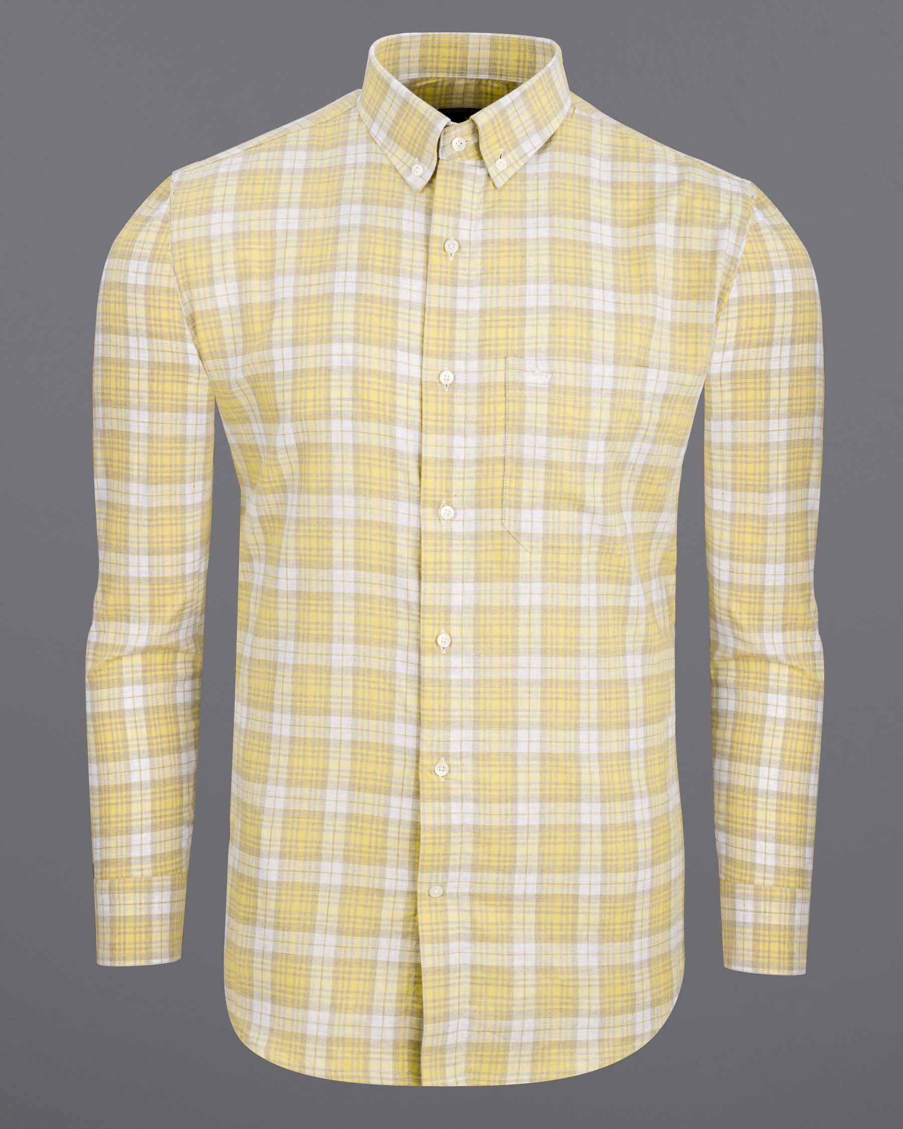 Goldenrod Twill Plaid Premium Cotton Shirt 6411-BD-38, 6411-BD-H-38, 6411-BD-39, 6411-BD-H-39, 6411-BD-40, 6411-BD-H-40, 6411-BD-42, 6411-BD-H-42, 6411-BD-44, 6411-BD-H-44, 6411-BD-46, 6411-BD-H-46, 6411-BD-48, 6411-BD-H-48, 6411-BD-50, 6411-BD-H-50, 6411-BD-52, 6411-BD-H-52