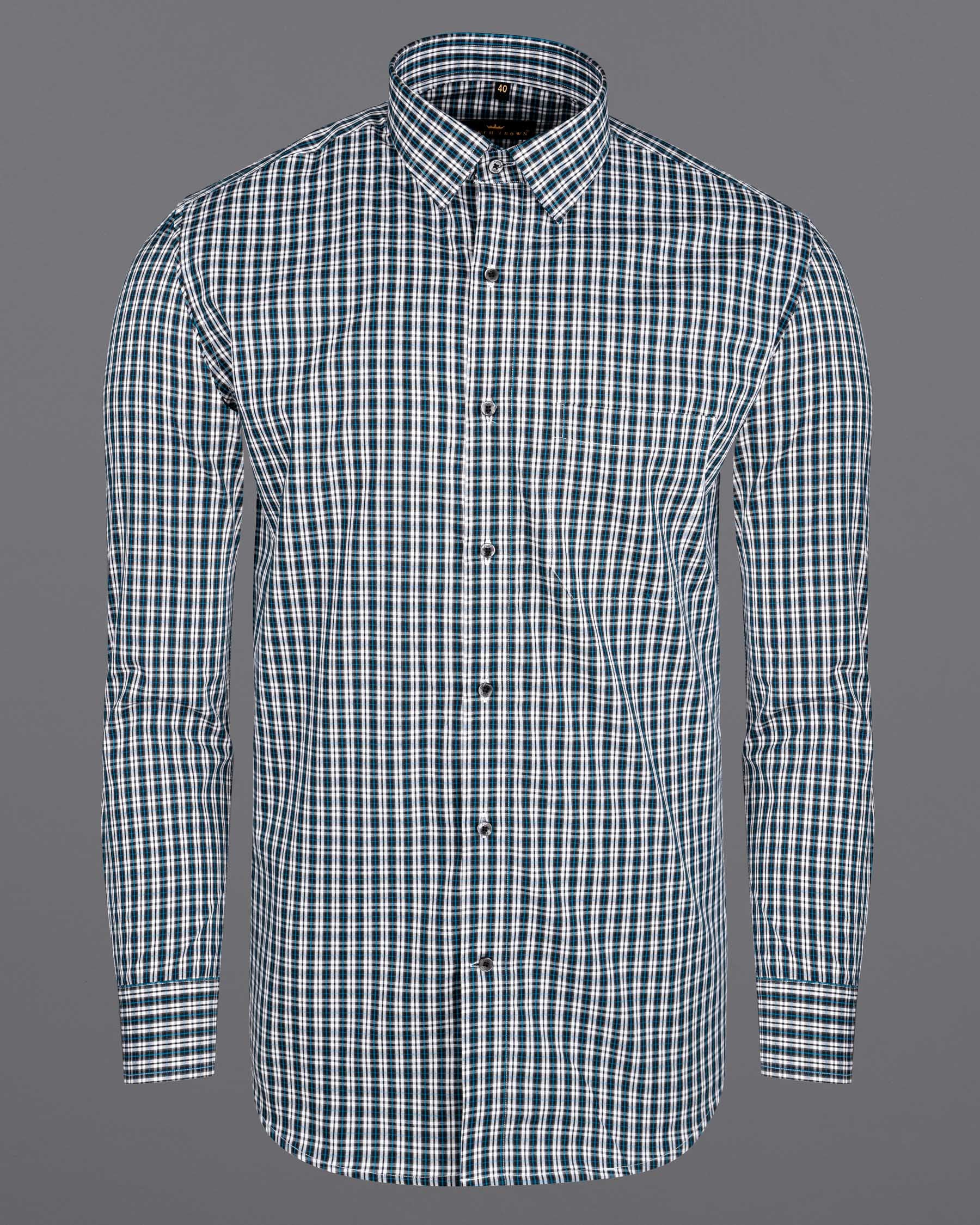 Black and Pacific Blue Plaid Premium Cotton Shirt 6425-BLK-38, 6425-BLK-H-38, 6425-BLK-39, 6425-BLK-H-39, 6425-BLK-40, 6425-BLK- M-H-40, 6425-BLK-42, 6425-BLK-H-42, 6425-BLK-44, 6425-BLK-H-44, 6425-BLK-46, 6425-BLK-H-46, 6425-BLK-48, 6425-BLK-H-48, 6425-BLK-50, 6425-BLK-H-50, 6425-BLK-52, 6425-BLK-H-52