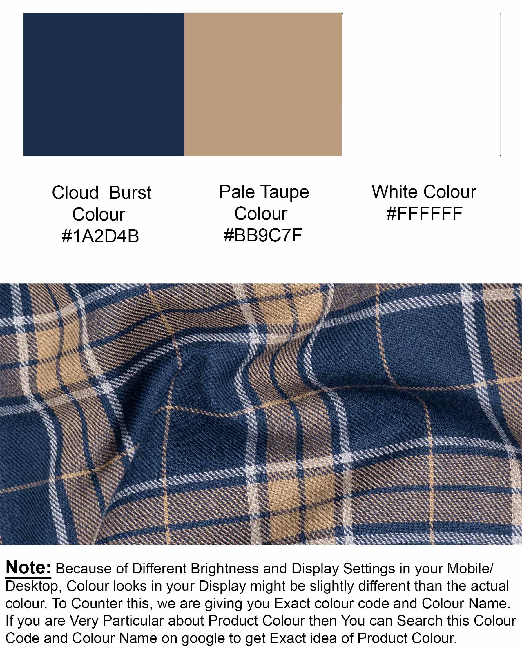 Cloud Burst Blue and Pale Taupe Plaid Flannel Shirt 6427-BD-38, 6427-BD-H-38, 6427-BD-39, 6427-BD-H-39, 6427-BD-40, 6427-BD- M-H-40, 6427-BD-42, 6427-BD-H-42, 6427-BD-44, 6427-BD-H-44, 6427-BD-46, 6427-BD-H-46, 6427-BD-48, 6427-BD-H-48, 6427-BD-50, 6427-BD-H-50, 6427-BD-52, 6427-BD-H-52