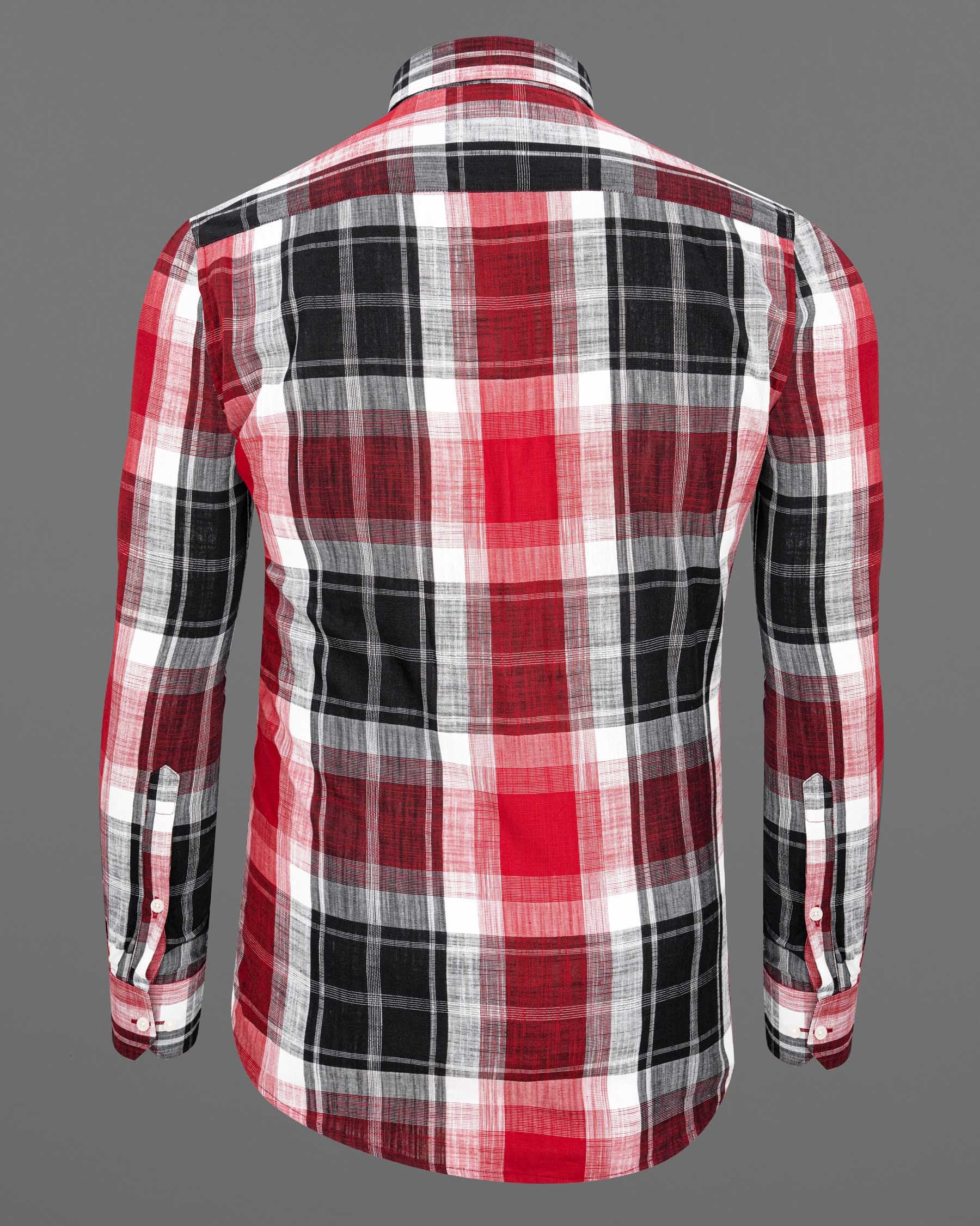 Vivid Auburn and Jade Black Plaid Luxurious Linen Shirt 6446-BD-38, 6446-BD-H-38, 6446-BD-39, 6446-BD-H-39, 6446-BD-40, 6446-BD-H-40, 6446-BD-42, 6446-BD-H-42, 6446-BD-44, 6446-BD-H-44, 6446-BD-46, 6446-BD-H-46, 6446-BD-48, 6446-BD-H-48, 6446-BD-50, 6446-BD-H-50, 6446-BD-52, 6446-BD-H-52