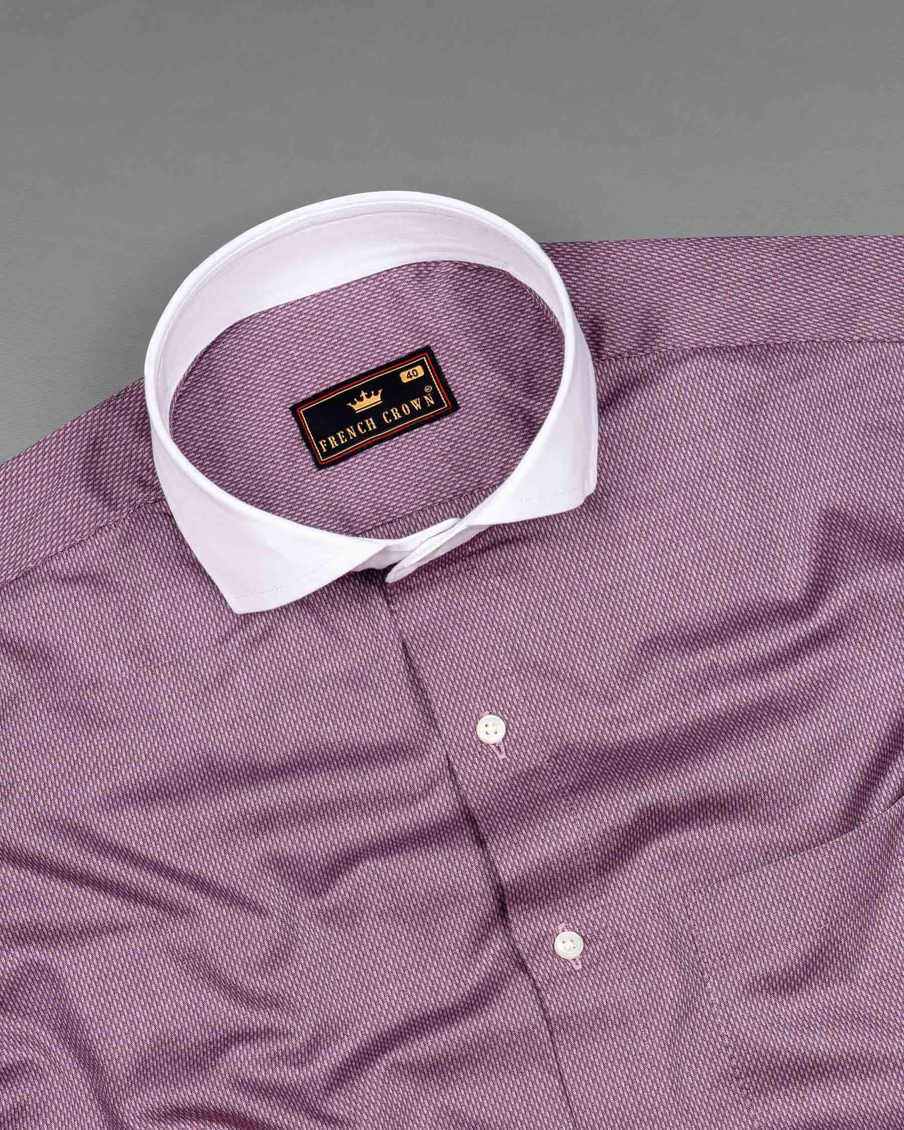 Antique Fuchsia with White Collar Dobby Textured Premium Giza Cotton Shirt 6494-CA-WCC-38, 6494-CA-WCC-H-38, 6494-CA-WCC-39, 6494-CA-WCC-H-39, 6494-CA-WCC-40, 6494-CA-WCC- M-H-40, 6494-CA-WCC-42, 6494-CA-WCC-H-42, 6494-CA-WCC-44, 6494-CA-WCC-H-44, 6494-CA-WCC-46, 6494-CA-WCC-H-46, 6494-CA-WCC-48, 6494-CA-WCC-H-48, 6494-CA-WCC-50, 6494-CA-WCC-H-50, 6494-CA-WCC-52, 6494-CA-WCC-H-52