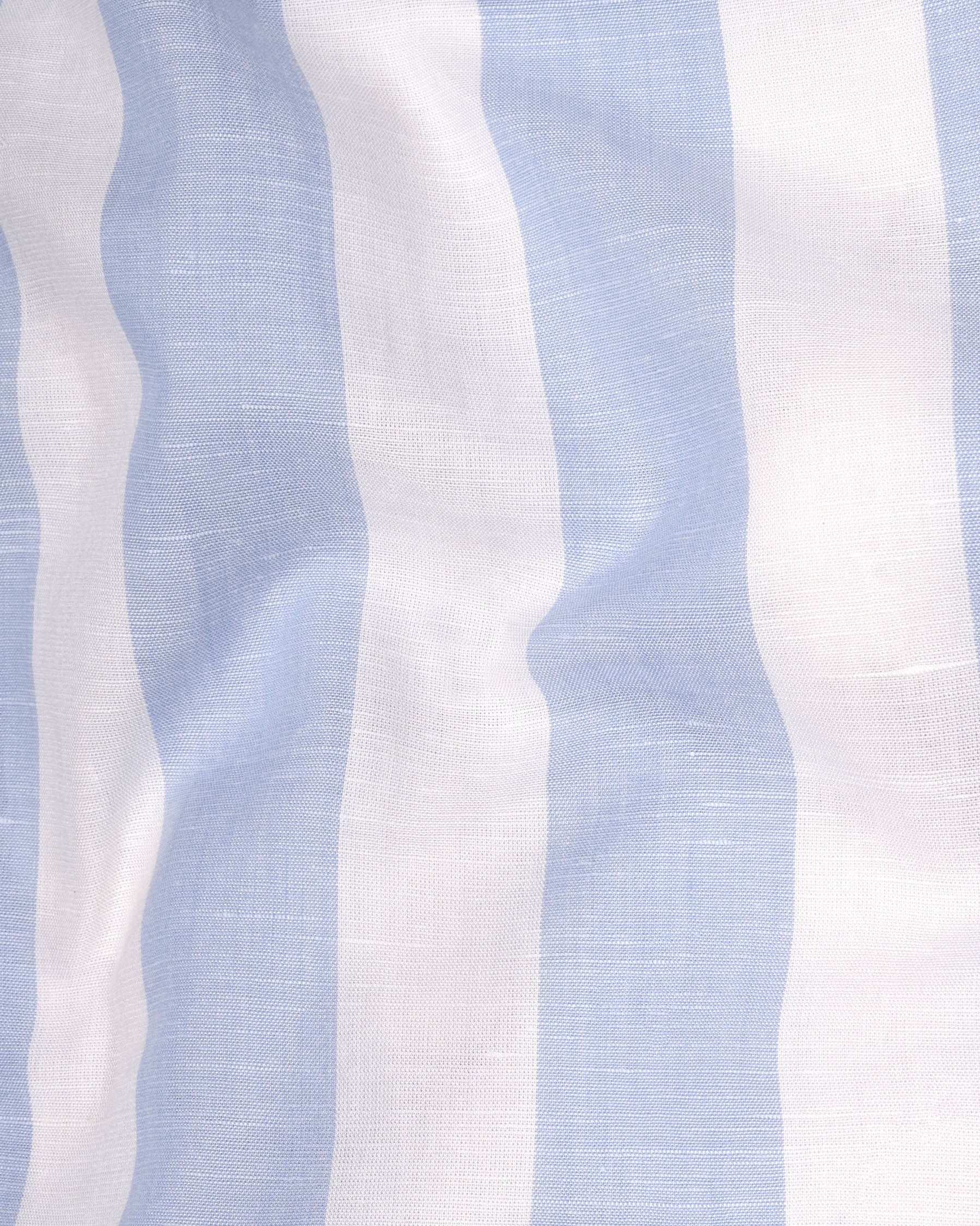 Bright White and Periwinkle Blue Thick Striped Luxurious Linen Shirt 6559-M-38,6559-M-H-38,6559-M-39,6559-M-H-39,6559-M-40,6559-M-H-40,6559-M-42,6559-M-H-42,6559-M-44,6559-M-H-44,6559-M-46,6559-M-H-46,6559-M-48,6559-M-H-48,6559-M-50,6559-M-H-50,6559-M-52,6559-M-H-52