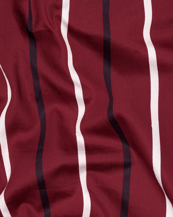 Persian Plum Striped Super Soft Premium Cotton Shirt 6566-38,6566-38,6566-39,6566-39,6566-40,6566-40,6566-42,6566-42,6566-44,6566-44,6566-46,6566-46,6566-48,6566-48,6566-50,6566-50,6566-52,6566-52