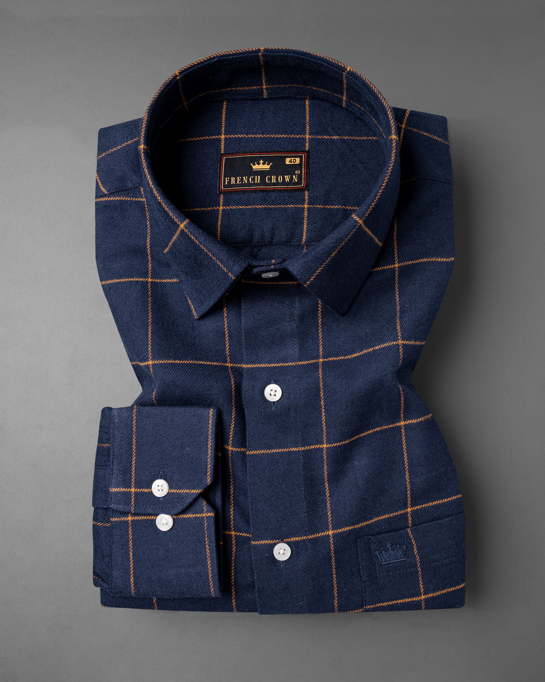 Ebony Clay Blue  Windowpane Heavyweight Flannel OverShirt  6572-OS-38,6572-OS-38,6572-OS-39,6572-OS-39,6572-OS-40,6572-OS-40,6572-OS-42,6572-OS-42,6572-OS-44,6572-OS-44,6572-OS-46,6572-OS-46,6572-OS-48,6572-OS-48,6572-OS-50,6572-OS-50,6572-OS-52,6572-OS-52