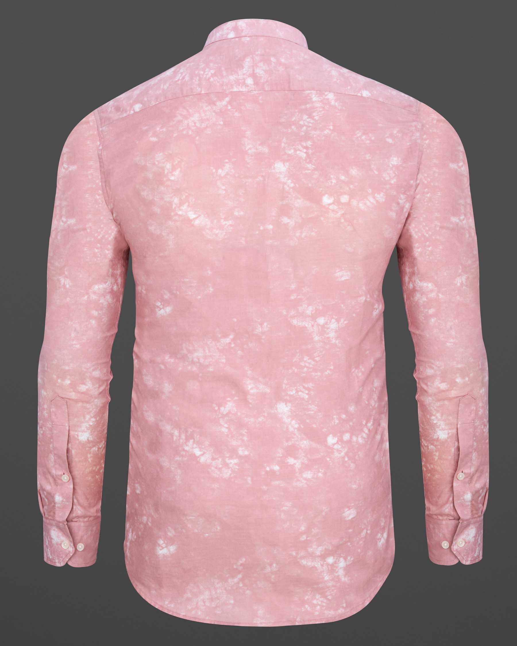 Azalea Pink Tie Dye Luxurious Linen Shirt 6621-M-38,6621-M-H-38,6621-M-39,6621-M-H-39,6621-M-40,6621-M-H-40,6621-M-42,6621-M-H-42,6621-M-44,6621-M-H-44,6621-M-46,6621-M-H-46,6621-M-48,6621-M-H-48,6621-M-50,6621-M-H-50,6621-M-52,6621-M-H-52