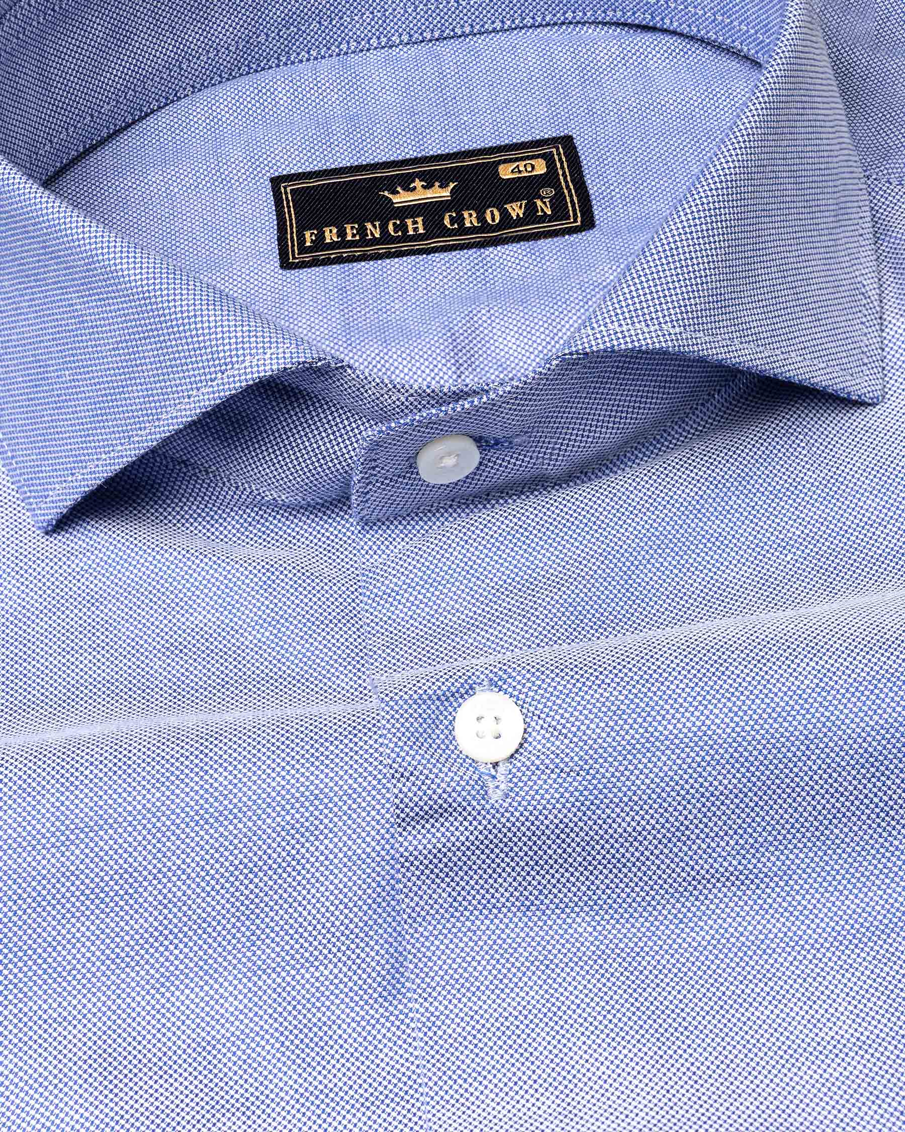 Wild Blue Dobby Textured Premium Giza Cotton Shirt 6663-CA-38,6663-CA-H-38,6663-CA-39,6663-CA-H-39,6663-CA-40,6663-CA-H-40,6663-CA-42,6663-CA-H-42,6663-CA-44,6663-CA-H-44,6663-CA-46,6663-CA-H-46,6663-CA-48,6663-CA-H-48,6663-CA-50,6663-CA-H-50,6663-CA-52,6663-CA-H-52