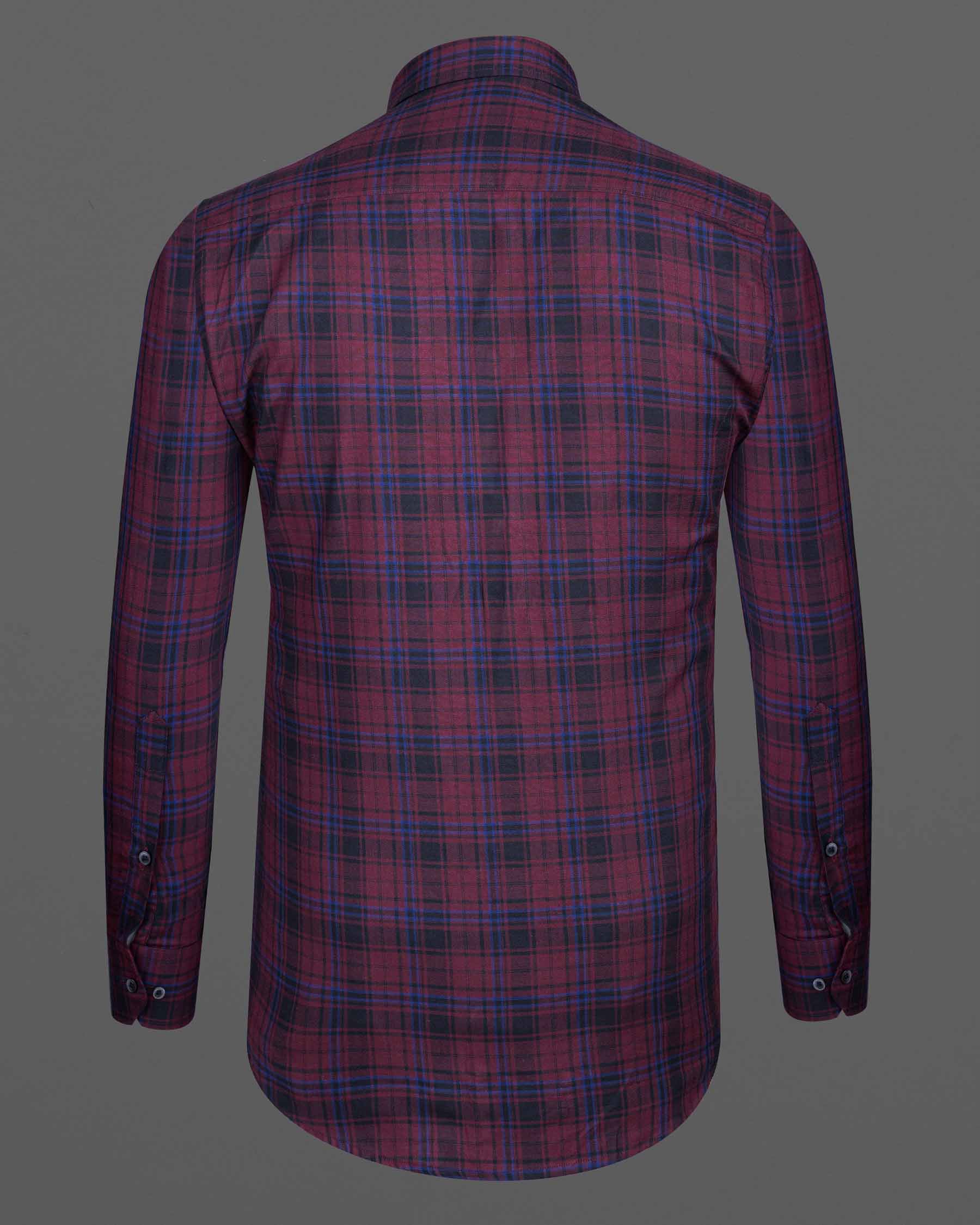 Tawny Port  Twill Plaid Premium Cotton Shirt 6673-BD-38,6673-BD-H-38,6673-BD-39,6673-BD-H-39,6673-BD-40,6673-BD-H-40,6673-BD-42,6673-BD-H-42,6673-BD-44,6673-BD-H-44,6673-BD-46,6673-BD-H-46,6673-BD-48,6673-BD-H-48,6673-BD-50,6673-BD-H-50,6673-BD-52,6673-BD-H-52