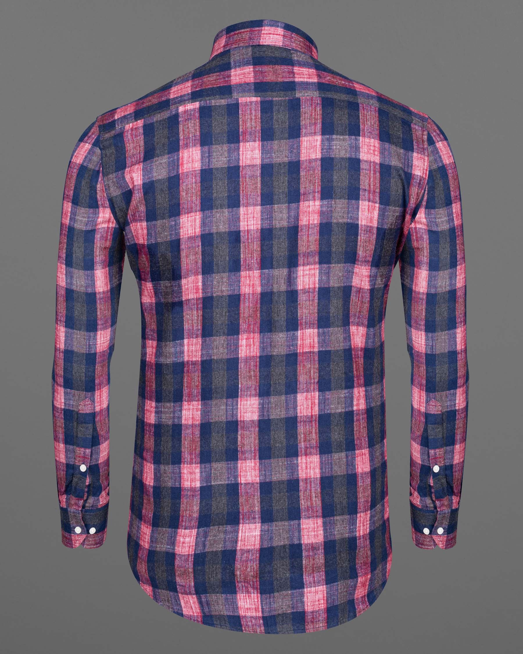 Hippie Pink and Cloud Burst Plaid Flannel Shirt  6685-BD-38,6685-BD-38,6685-BD-39,6685-BD-39,6685-BD-40,6685-BD-40,6685-BD-42,6685-BD-42,6685-BD-44,6685-BD-44,6685-BD-46,6685-BD-46,6685-BD-48,6685-BD-48,6685-BD-50,6685-BD-50,6685-BD-52,6685-BD-52