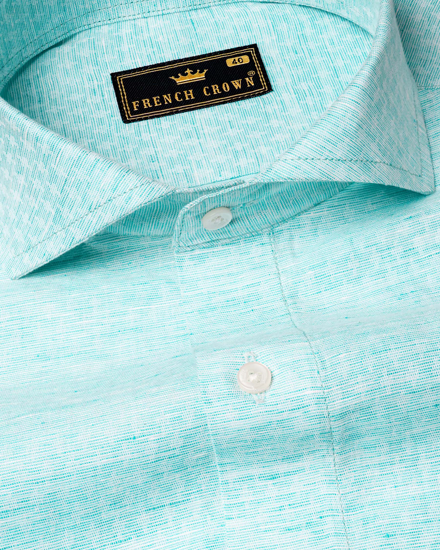 Morning Glory Blue Chambray Textured Premium Cotton Shirt 6703-CA-38,6703-CA-38,6703-CA-39,6703-CA-39,6703-CA-40,6703-CA-40,6703-CA-42,6703-CA-42,6703-CA-44,6703-CA-44,6703-CA-46,6703-CA-46,6703-CA-48,6703-CA-48,6703-CA-50,6703-CA-50,6703-CA-52,6703-CA-52