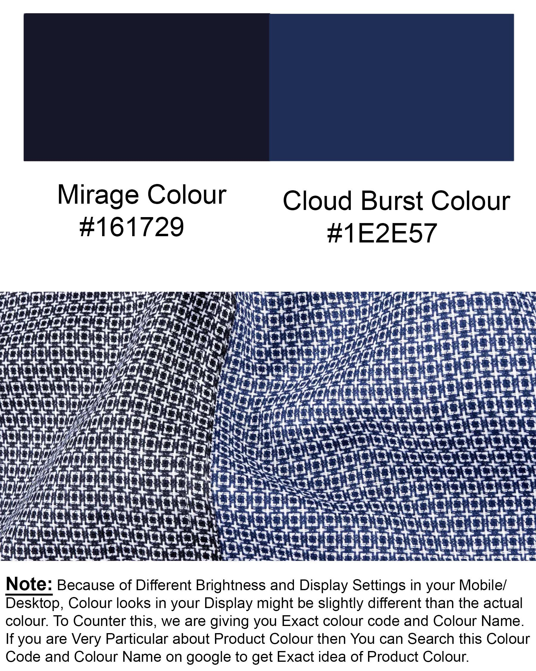 Half Mirage Half Cloud Burst Blue Dobby Textured Premium Giza Cotton Shirt 6742-D9-38,6742-D9-38,6742-D9-39,6742-D9-39,6742-D9-40,6742-D9-40,6742-D9-42,6742-D9-42,6742-D9-44,6742-D9-44,6742-D9-46,6742-D9-46,6742-D9-48,6742-D9-48,6742-D9-50,6742-D9-50,6742-D9-52,6742-D9-52