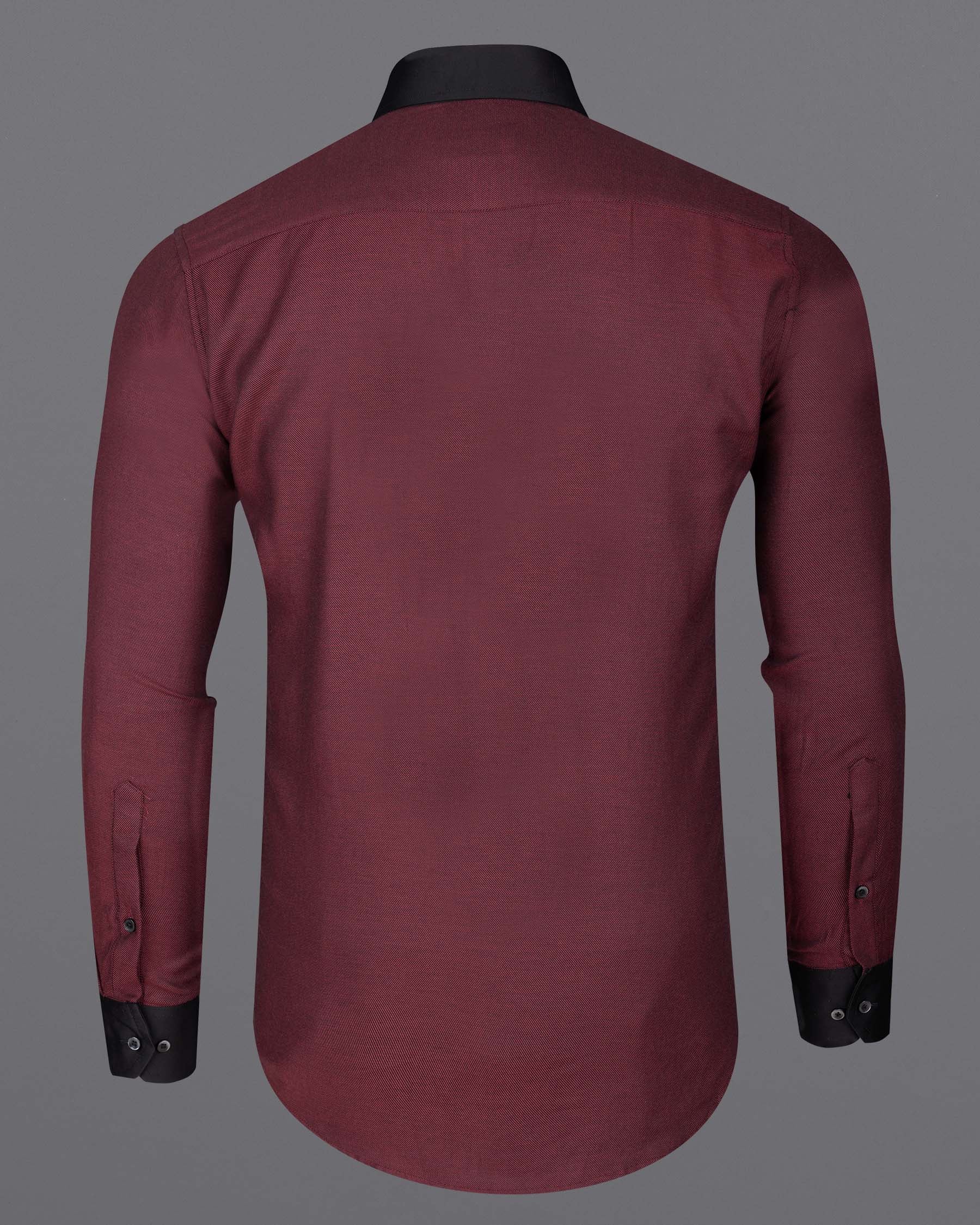 Wine Red With Black Collar and Cuffs Twill Premium Cotton Shirt 6754-BCC-BLK-38,6754-BCC-BLK-38,6754-BCC-BLK-39,6754-BCC-BLK-39,6754-BCC-BLK-40,6754-BCC-BLK-40,6754-BCC-BLK-42,6754-BCC-BLK-42,6754-BCC-BLK-44,6754-BCC-BLK-44,6754-BCC-BLK-46,6754-BCC-BLK-46,6754-BCC-BLK-48,6754-BCC-BLK-48,6754-BCC-BLK-50,6754-BCC-BLK-50,6754-BCC-BLK-52,6754-BCC-BLK-52