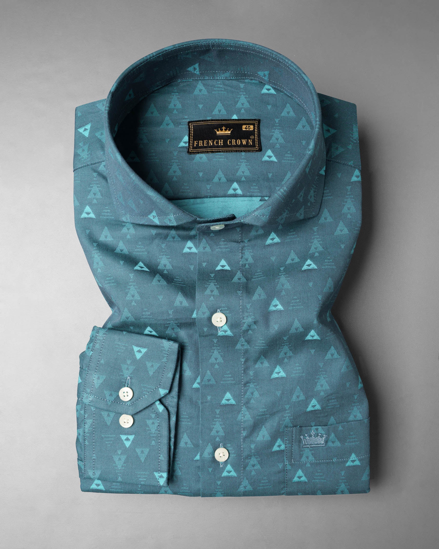 Cadet and Neptune Jacquard Triangle Textured Premium Giza Cotton Shirt 6759-CA-38,6759-CA-38,6759-CA-39,6759-CA-39,6759-CA-40,6759-CA-40,6759-CA-42,6759-CA-42,6759-CA-44,6759-CA-44,6759-CA-46,6759-CA-46,6759-CA-48,6759-CA-48,6759-CA-50,6759-CA-50,6759-CA-52,6759-CA-52