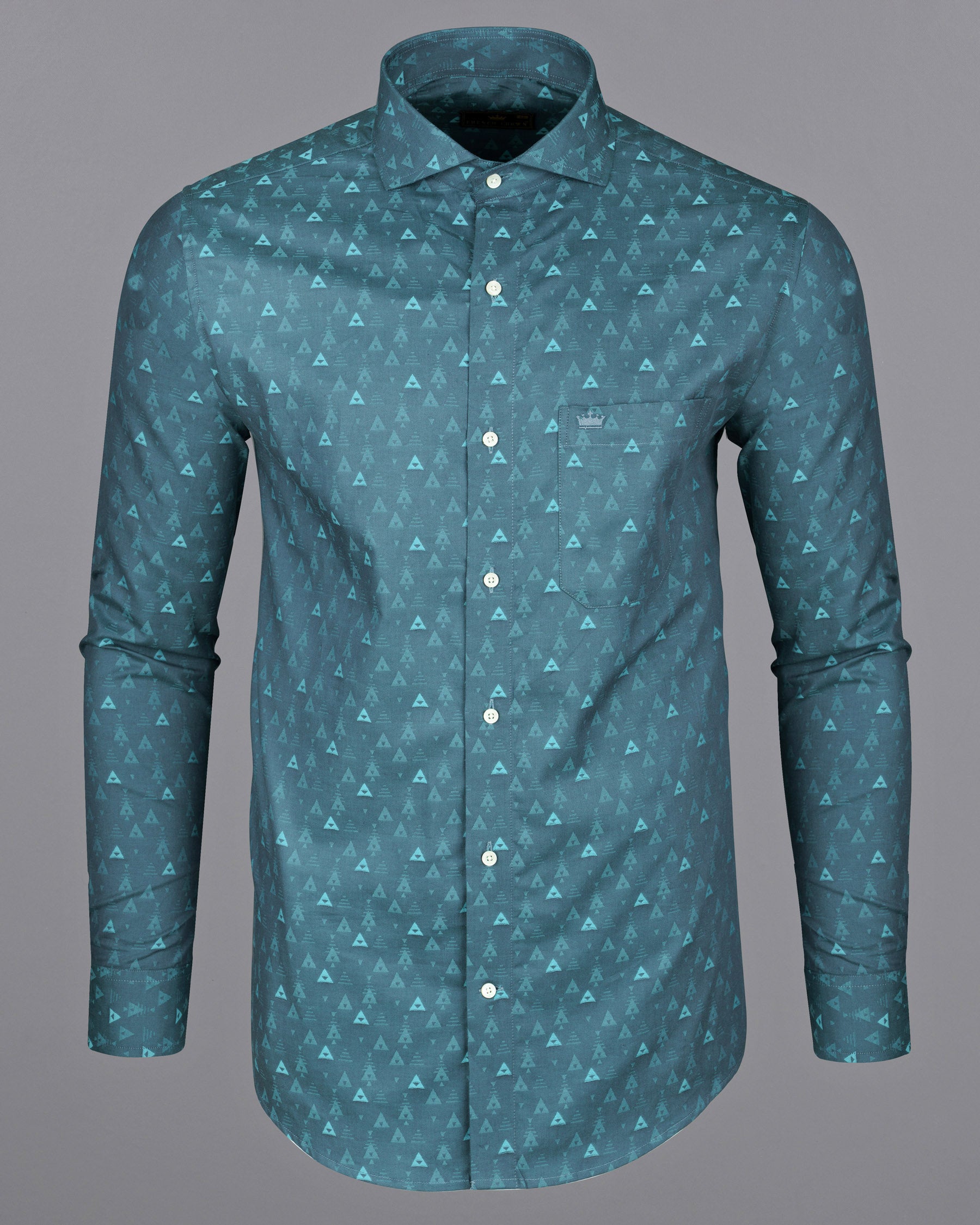 Cadet and Neptune Jacquard Triangle Textured Premium Giza Cotton Shirt 6759-CA-38,6759-CA-38,6759-CA-39,6759-CA-39,6759-CA-40,6759-CA-40,6759-CA-42,6759-CA-42,6759-CA-44,6759-CA-44,6759-CA-46,6759-CA-46,6759-CA-48,6759-CA-48,6759-CA-50,6759-CA-50,6759-CA-52,6759-CA-52