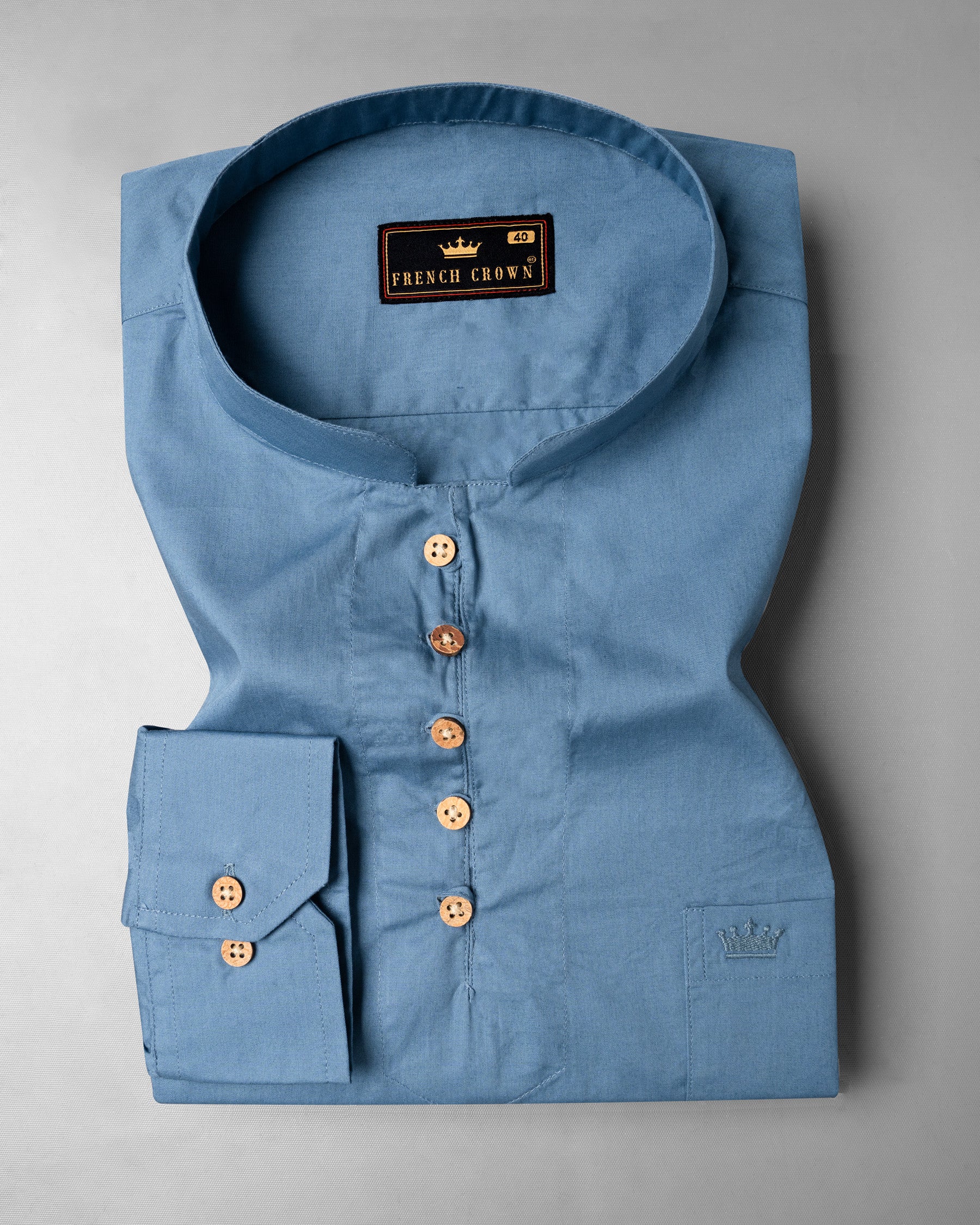 Horizon Blue Premium Cotton Kurta Shirt 6778-KS-38,6778-KS-38,6778-KS-39,6778-KS-39,6778-KS-40,6778-KS-40,6778-KS-42,6778-KS-42,6778-KS-44,6778-KS-44,6778-KS-46,6778-KS-46,6778-KS-48,6778-KS-48,6778-KS-50,6778-KS-50,6778-KS-52,6778-KS-52